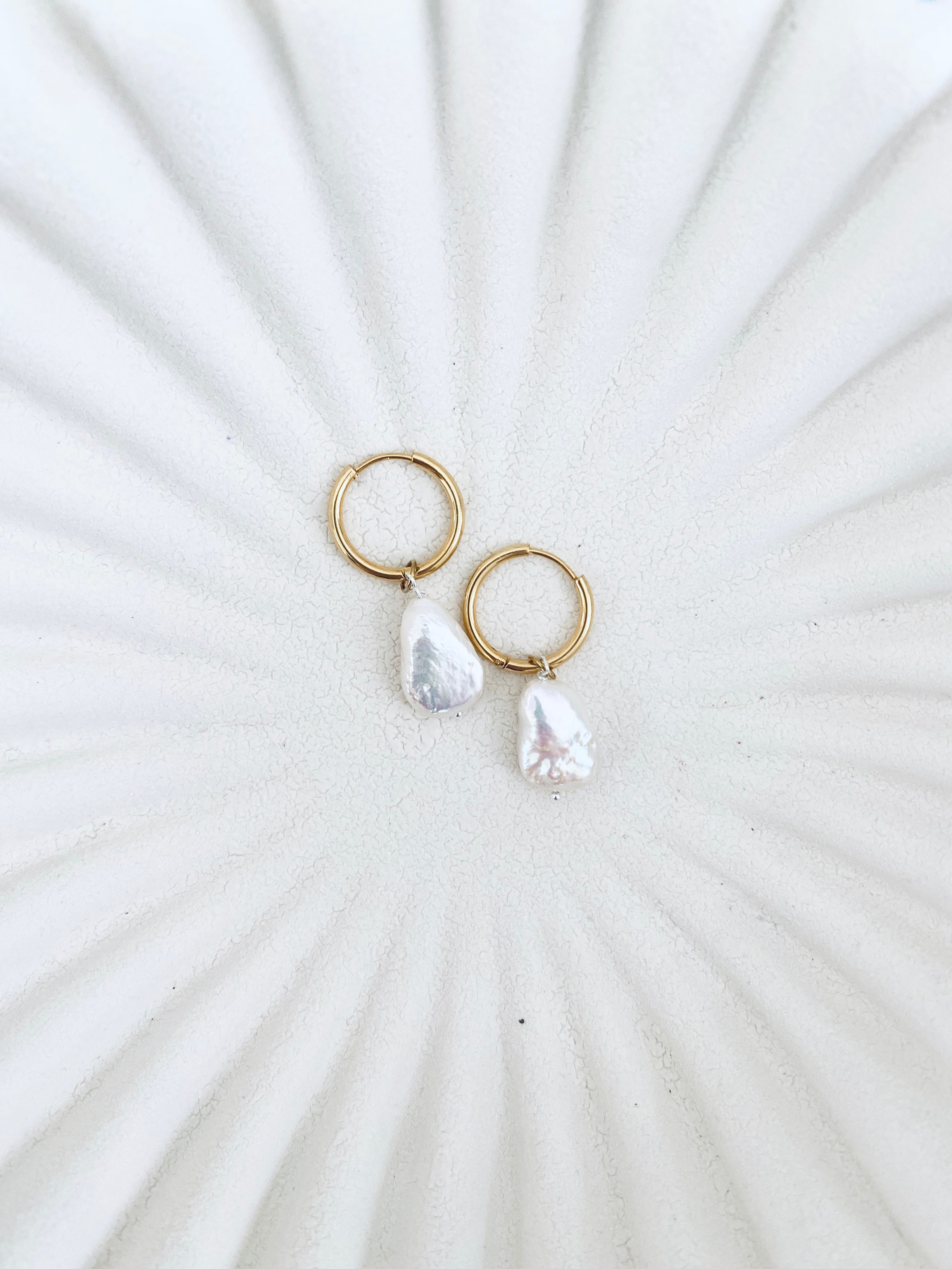 Celine Pearl Drop Earrings