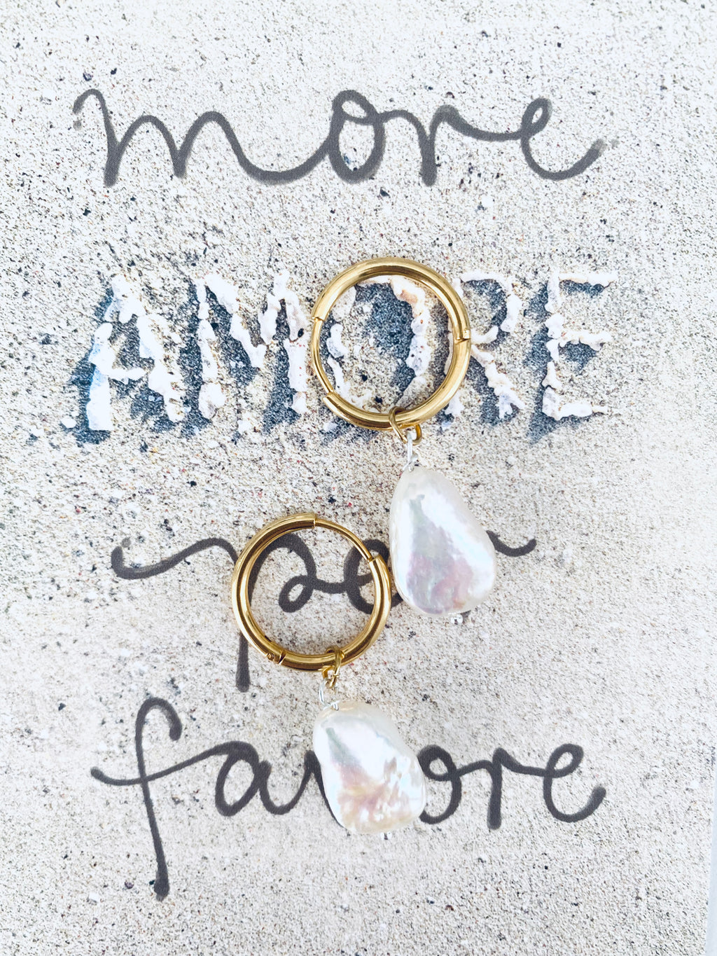 Celine Pearl Drop Earrings