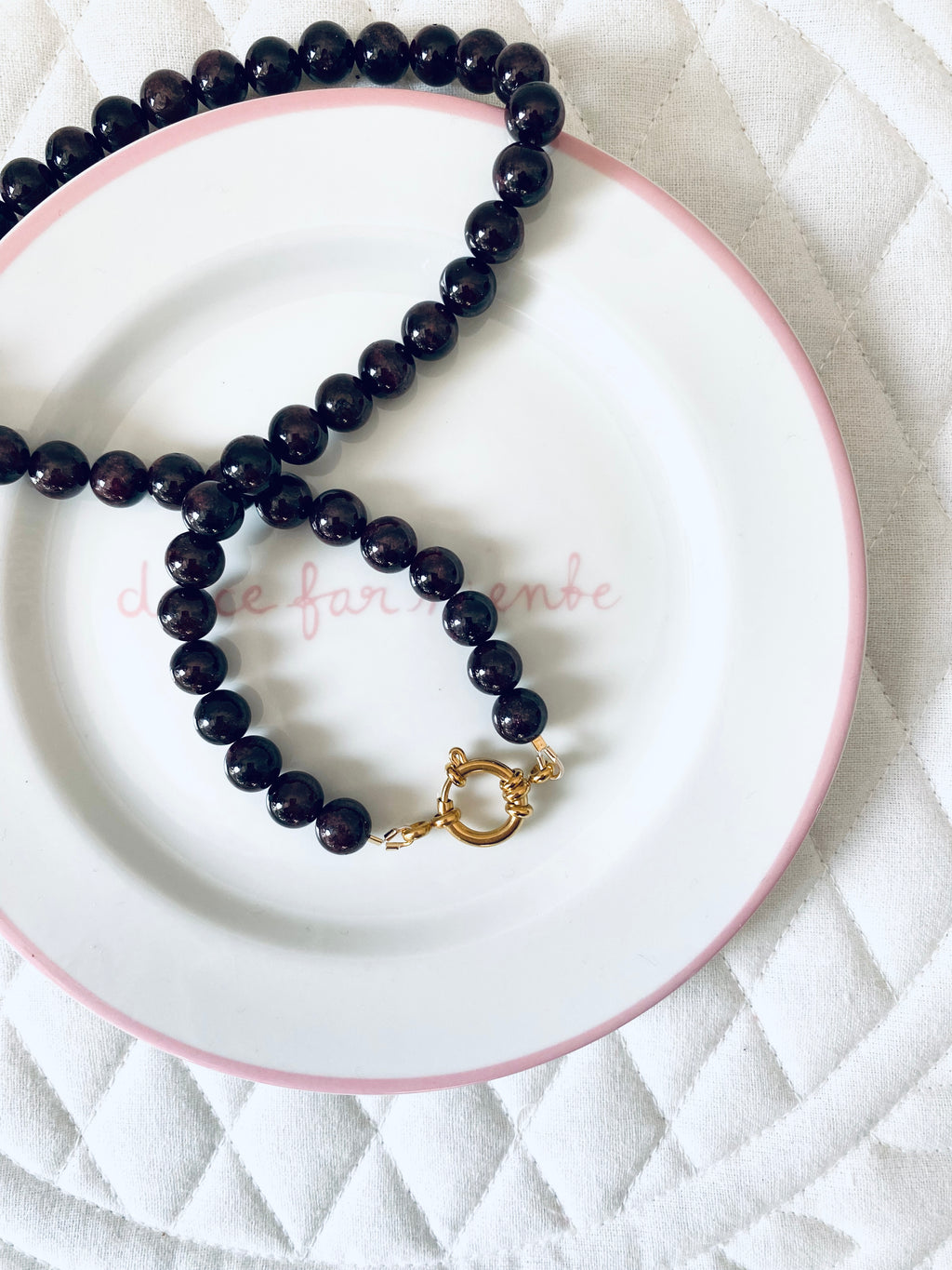 Wild Garnet Necklace