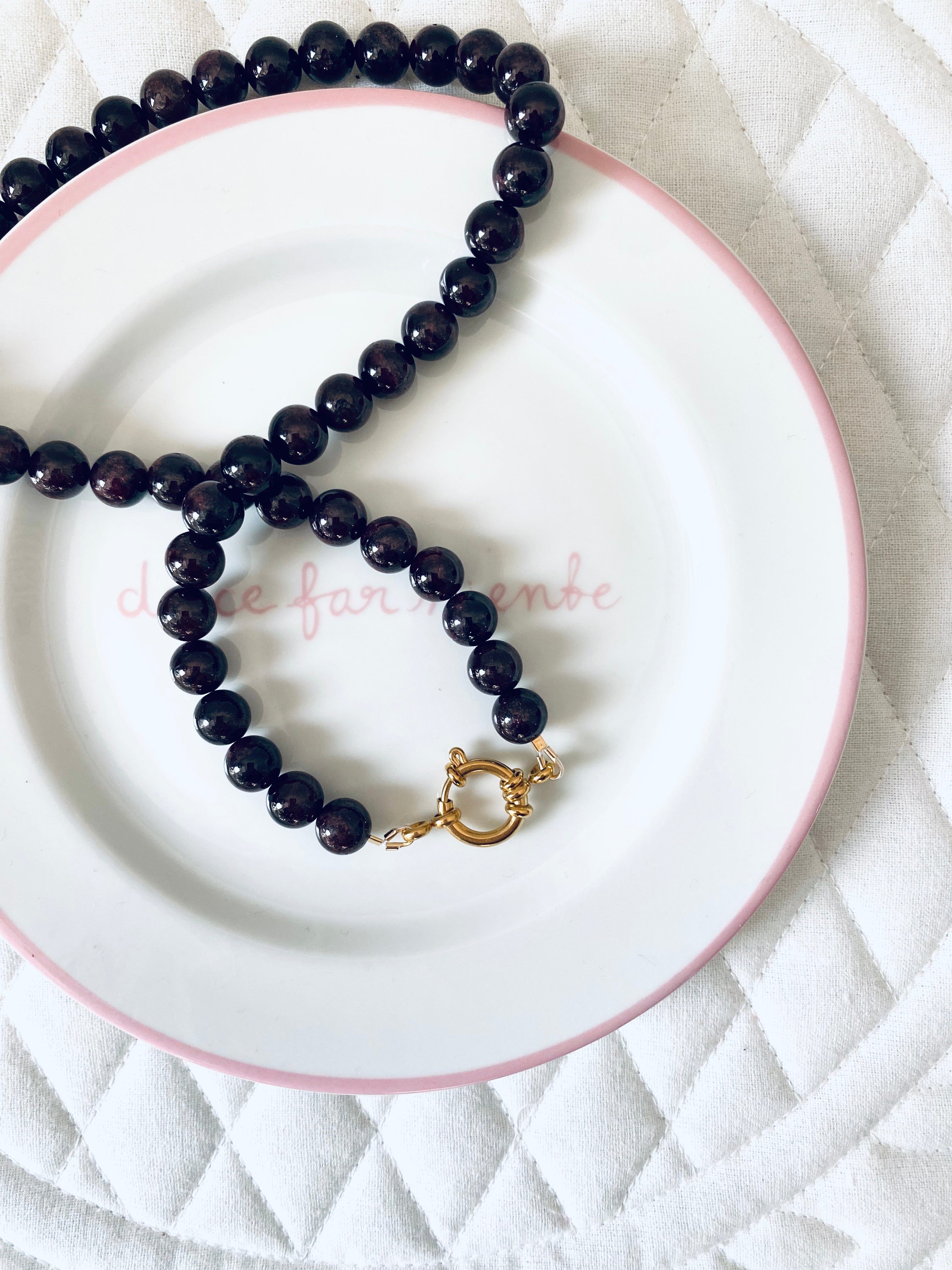 Wild Garnet Necklace