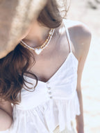 Lustrous Heart Necklace