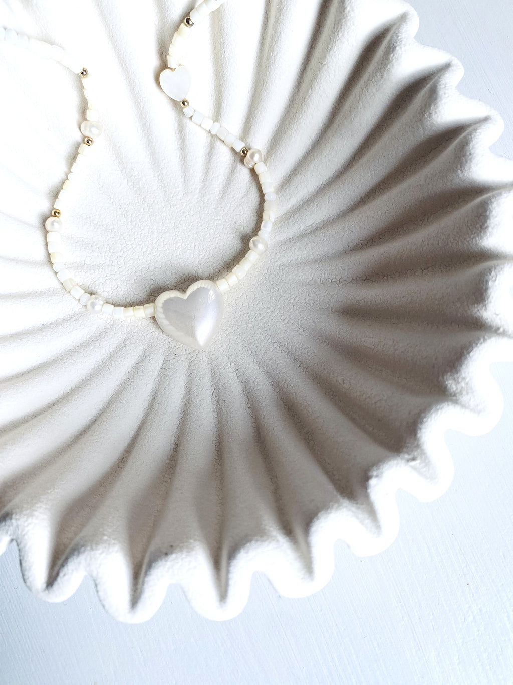 Lustrous Heart Necklace