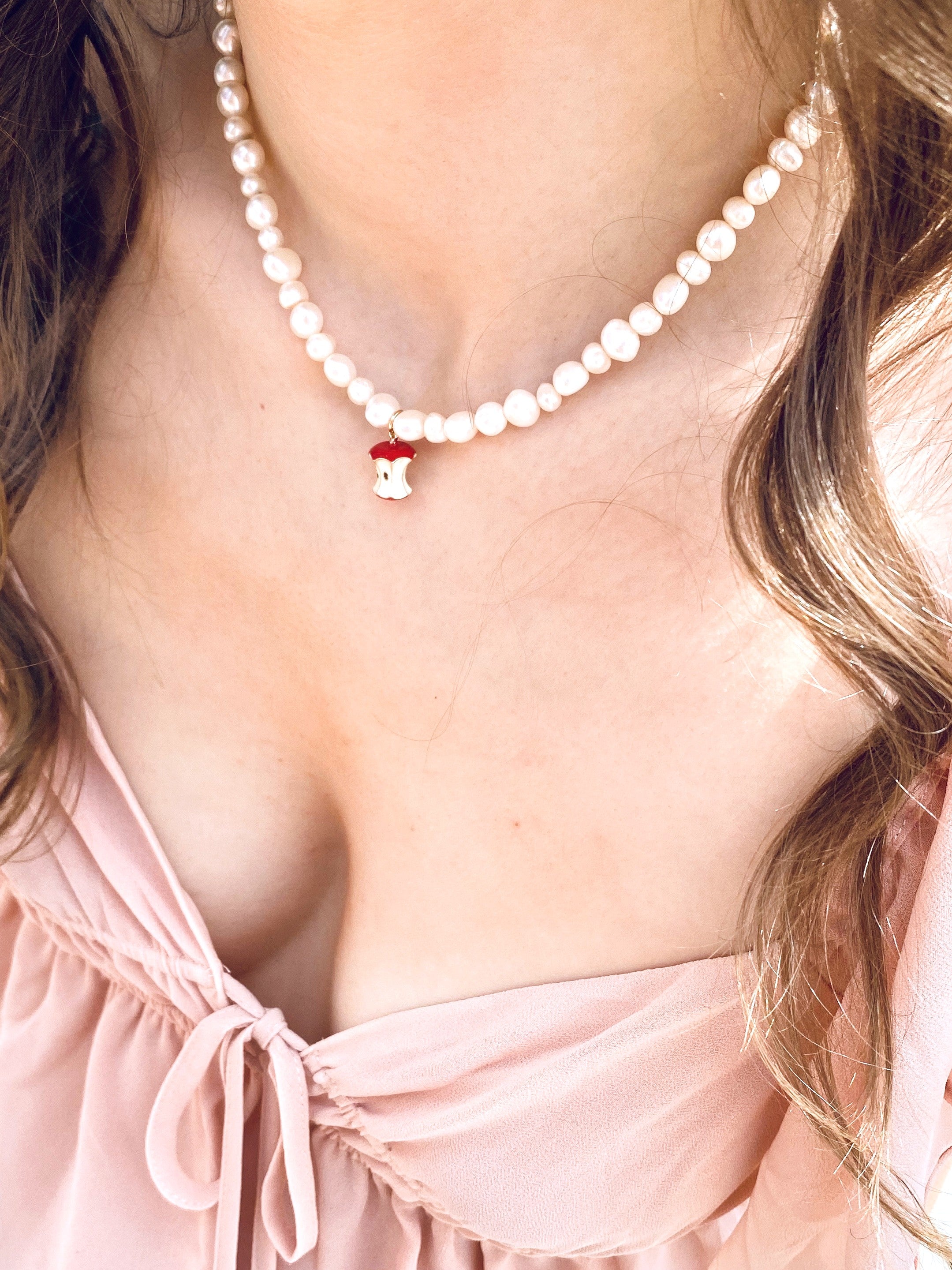 Apple Pop Necklace