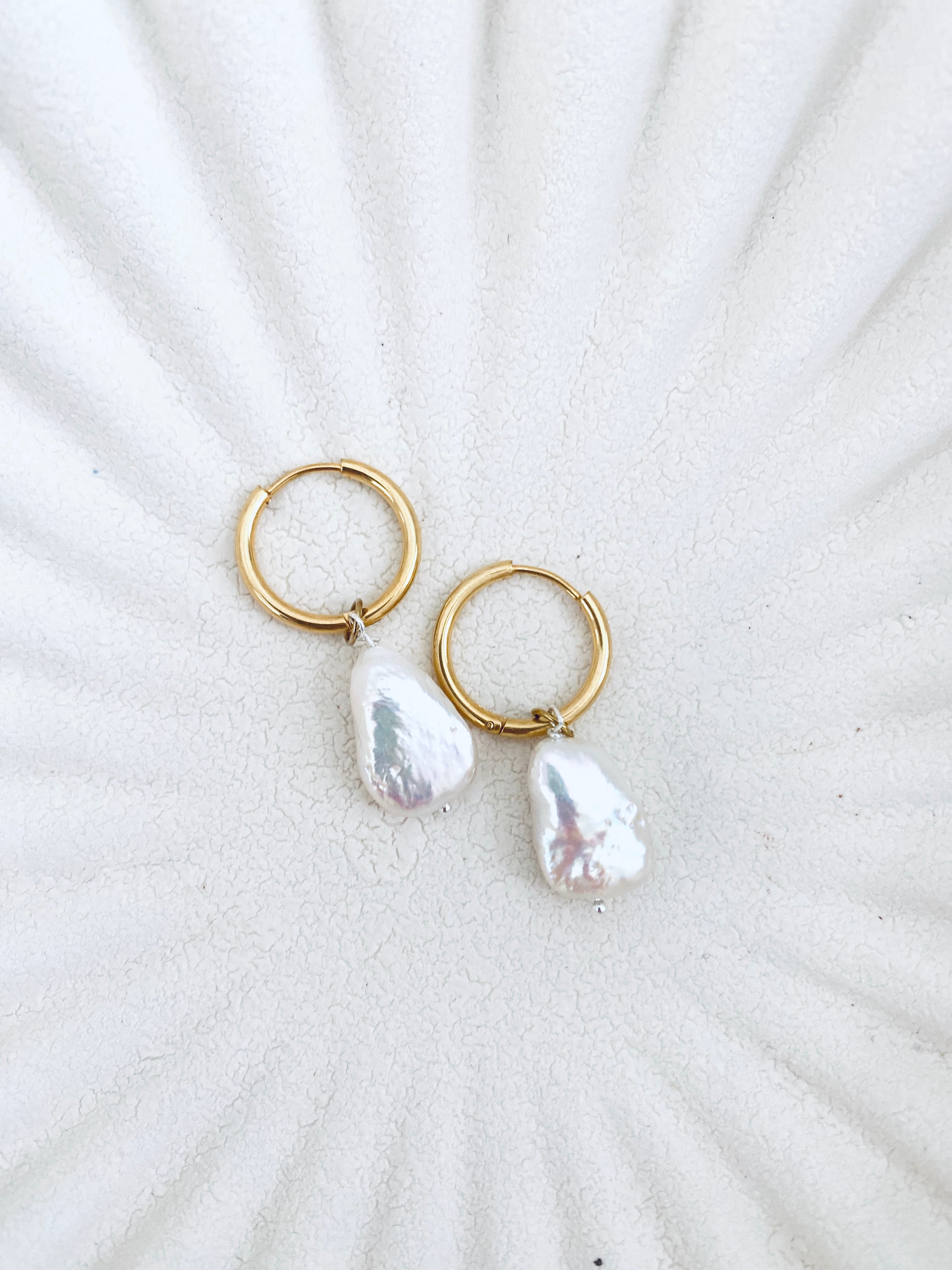 Celine Pearl Drop Earrings