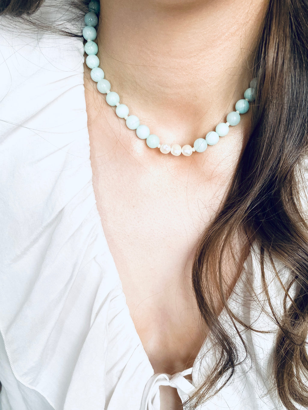 Ocean Pearl Necklace