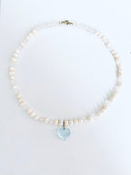 Lullaby Blue Pearl Necklace