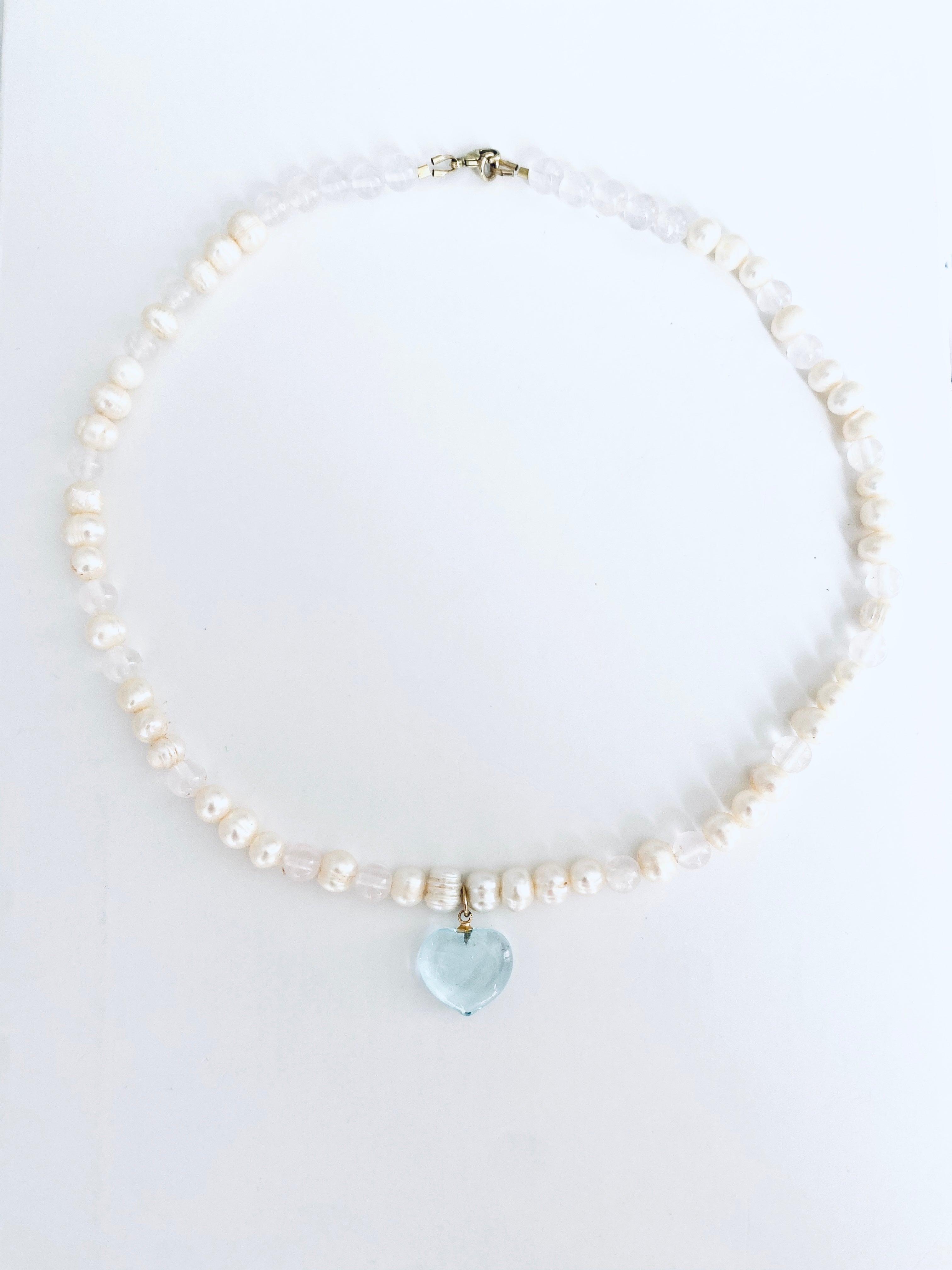 Lullaby Blue Pearl Necklace