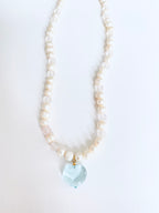 Lullaby Blue Pearl Necklace