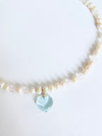 Lullaby Blue Pearl Necklace