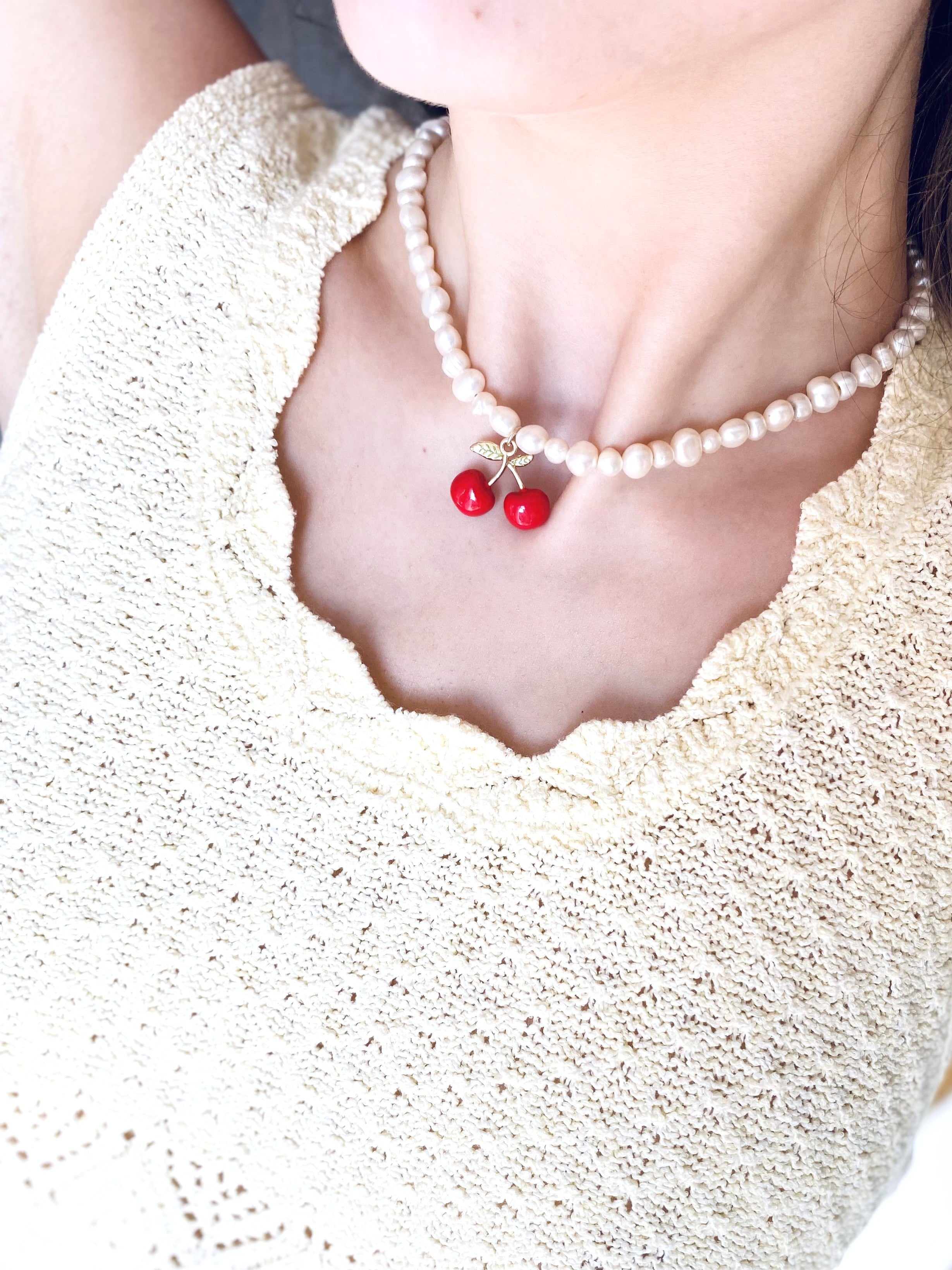 Cherry Pop Necklace
