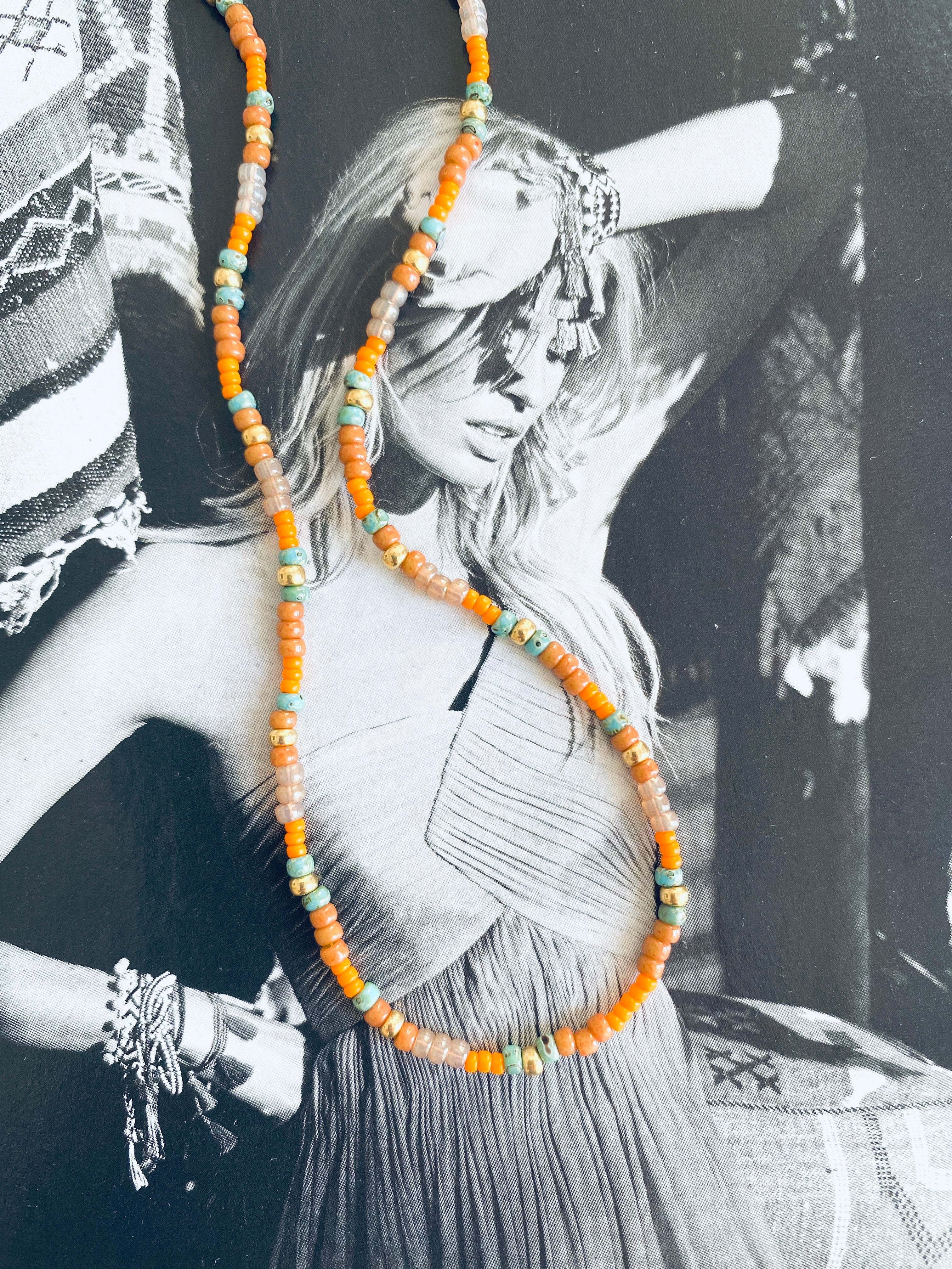 Citrus Bead Necklace