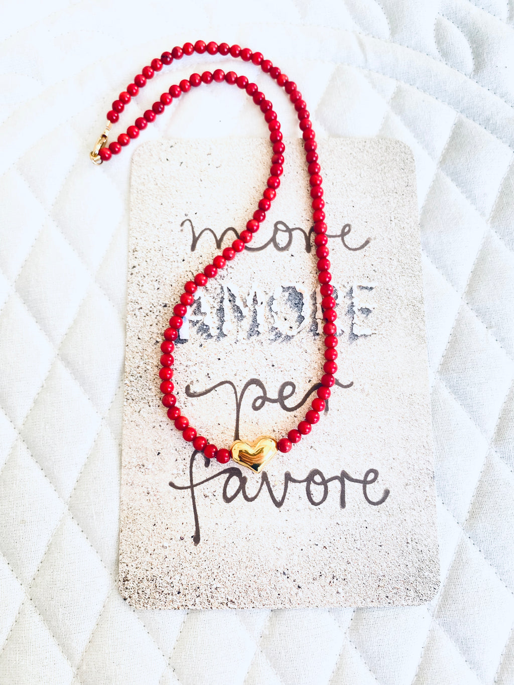 Flame Twist Necklace