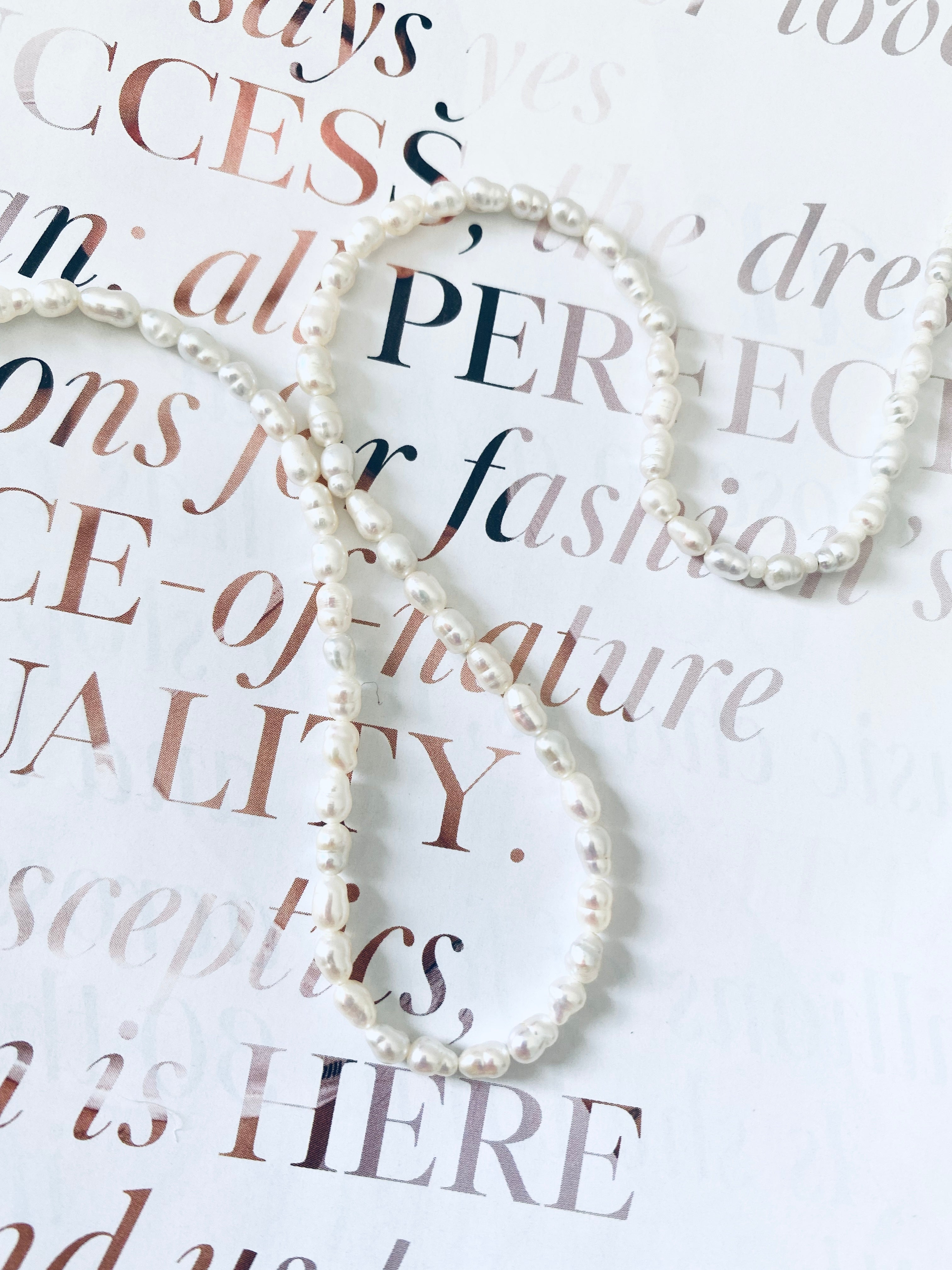 Dainty Pearl Necklace