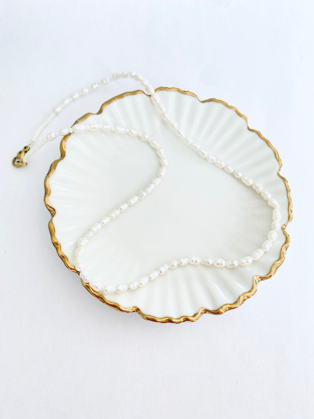 Dainty Pearl Necklace