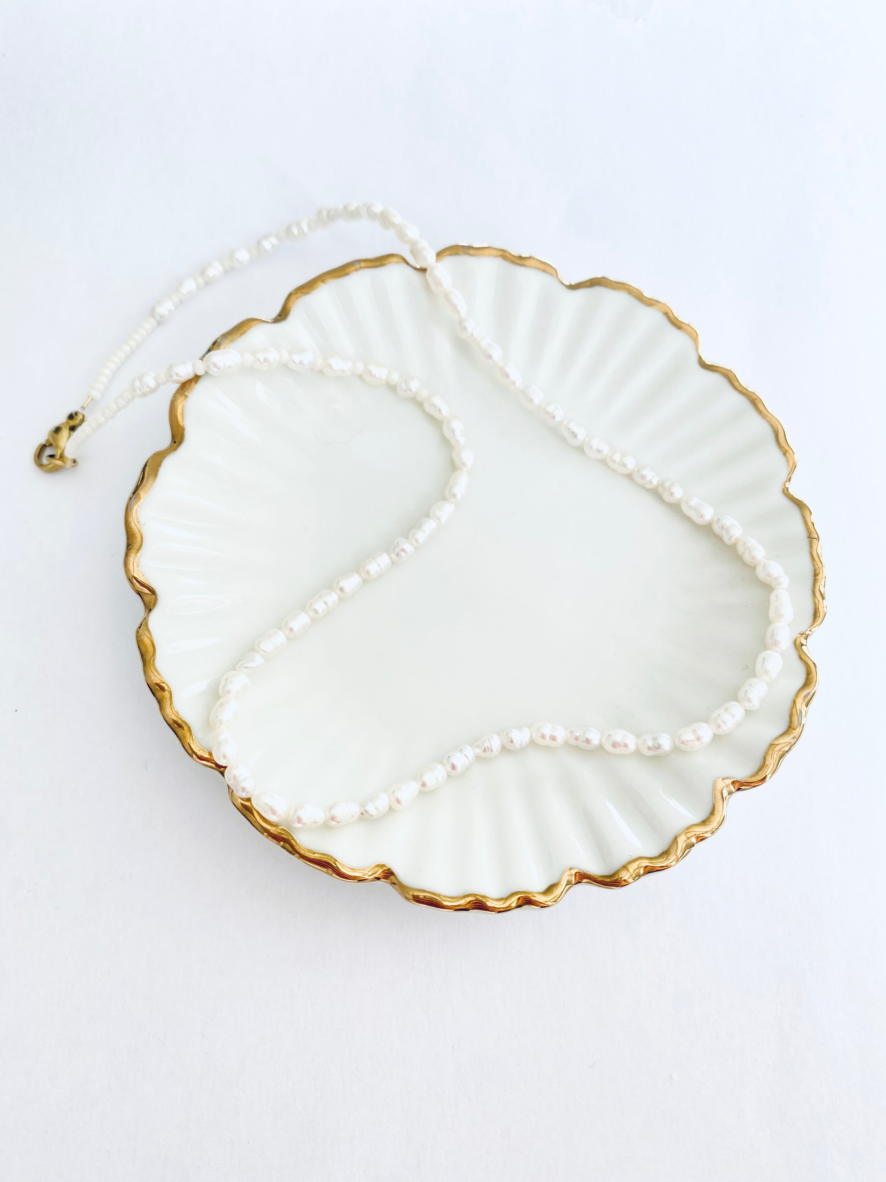 Dainty Pearl Necklace