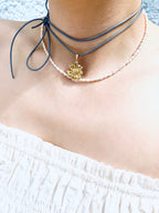 Bohemian Leather Tie