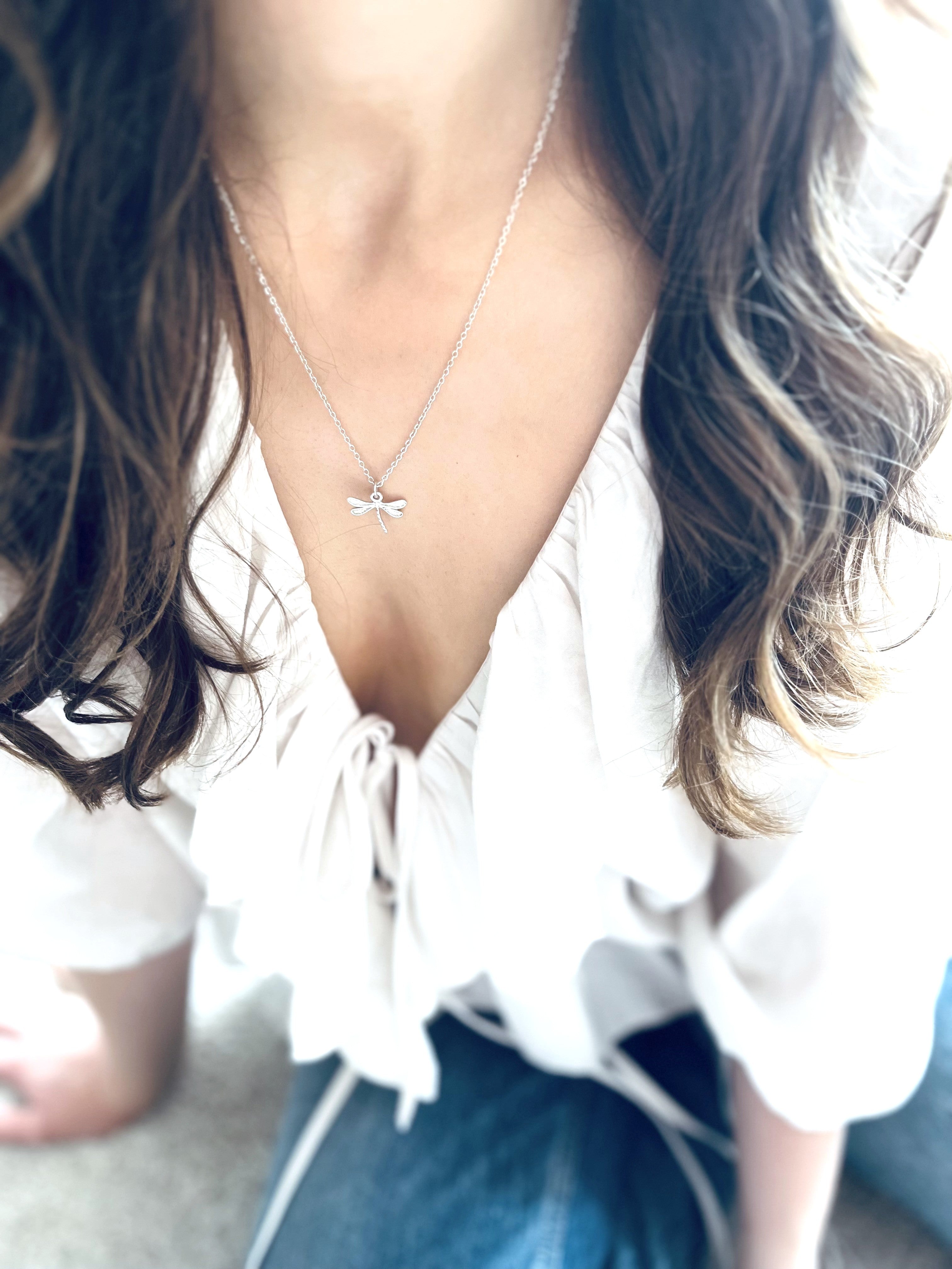 Enchanting Dragonfly Necklace