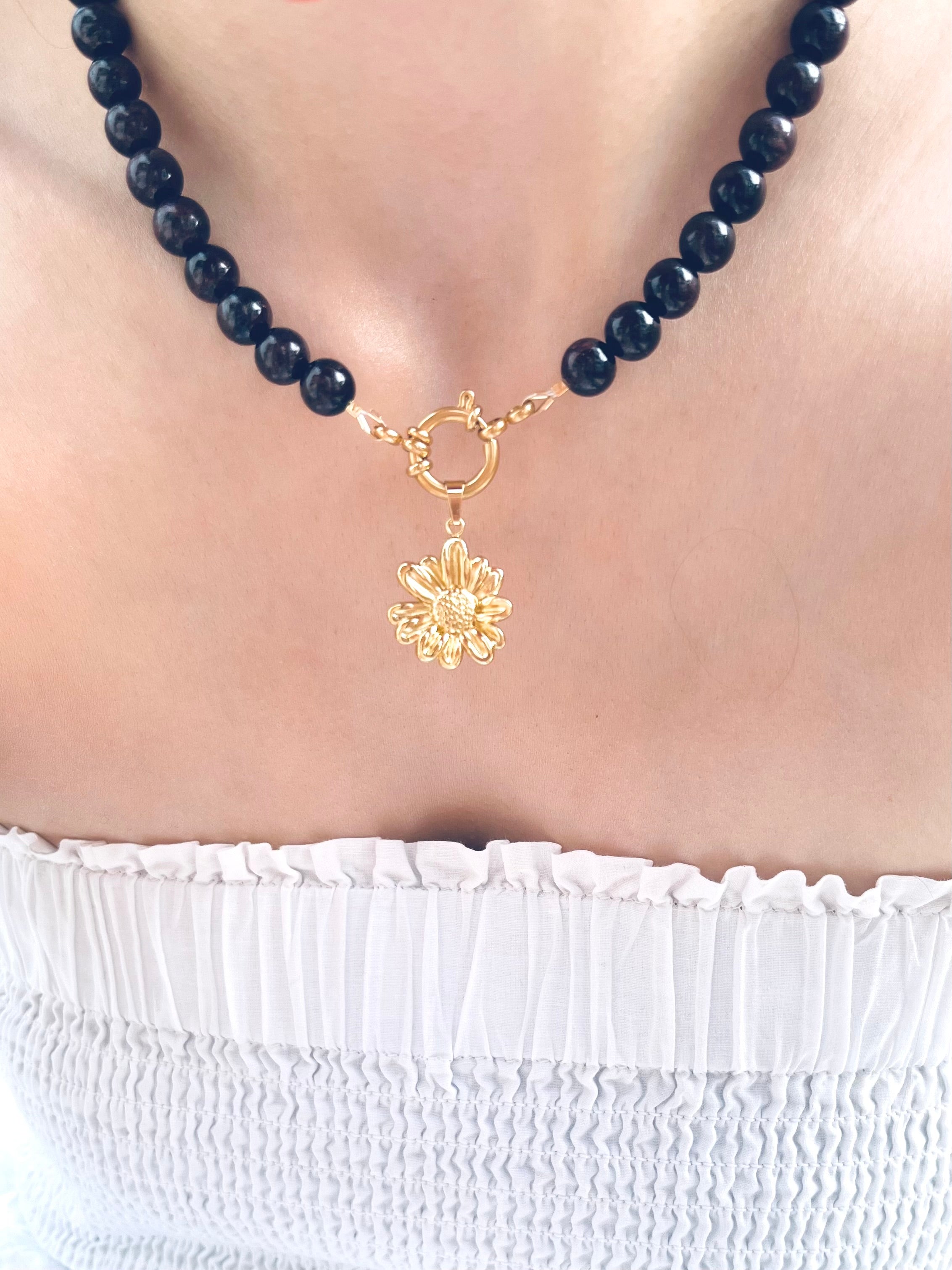 Wild Garnet Necklace