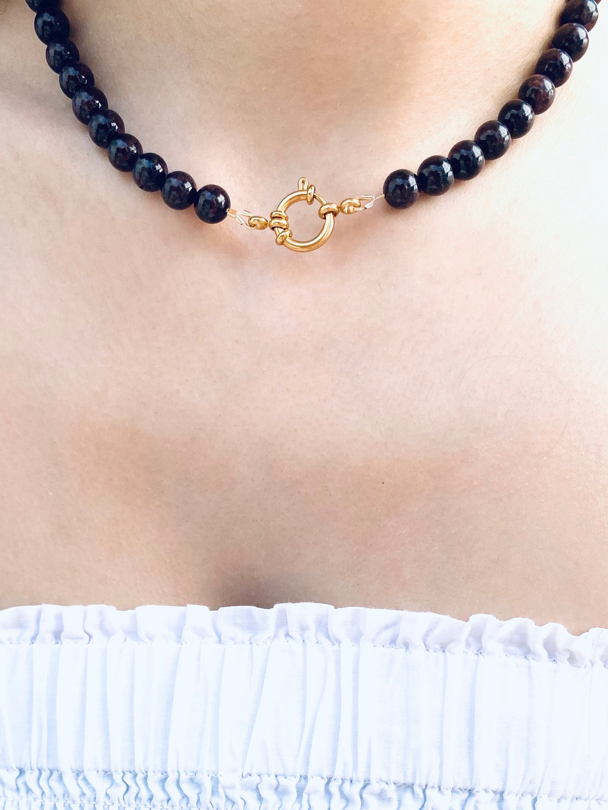 Wild Garnet Necklace