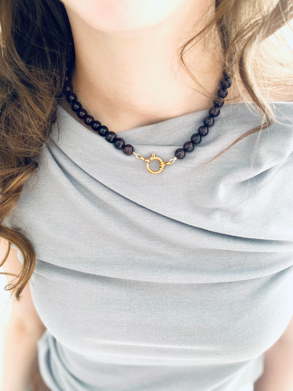 Wild Garnet Necklace