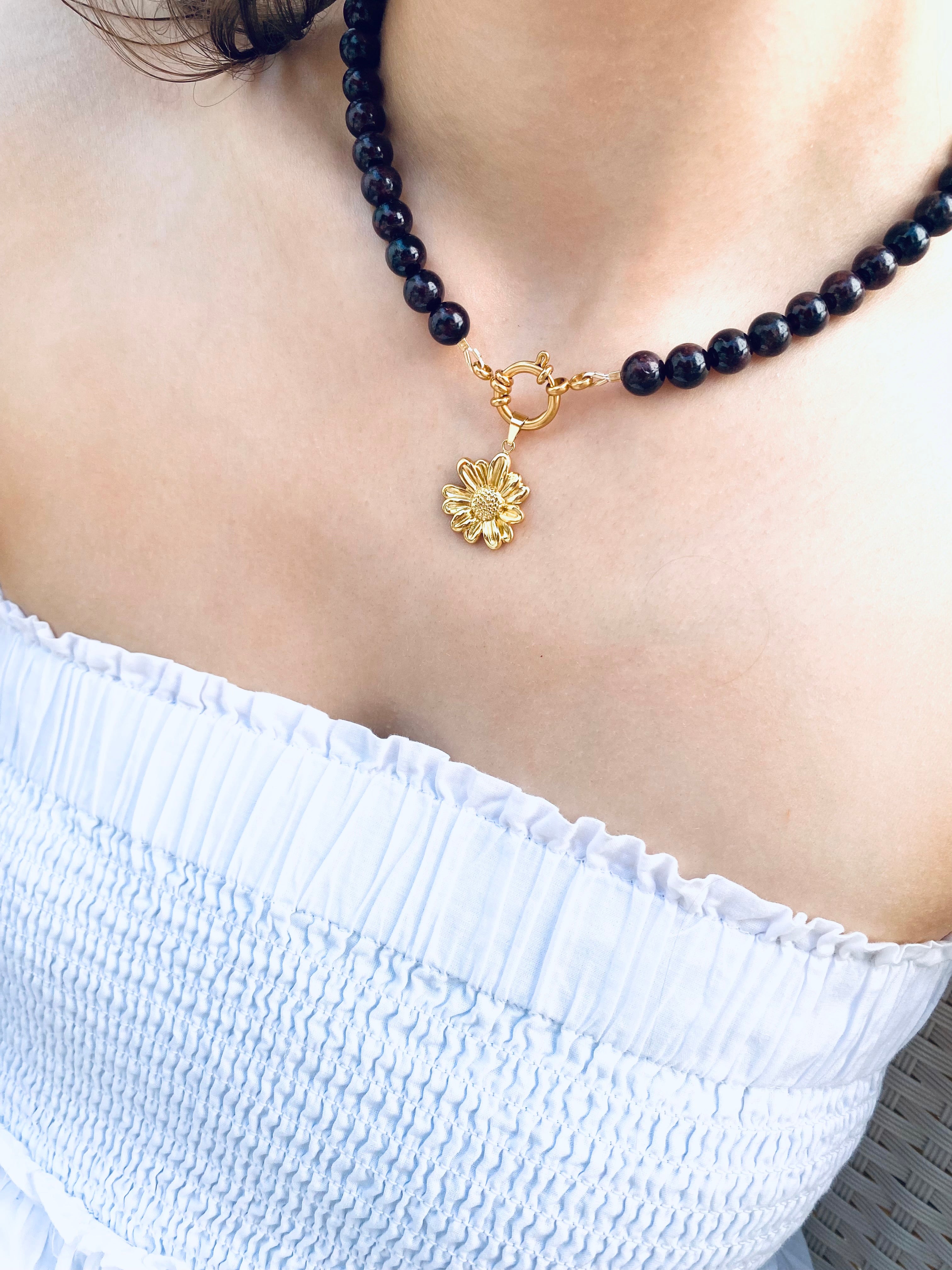 Wild Garnet Necklace