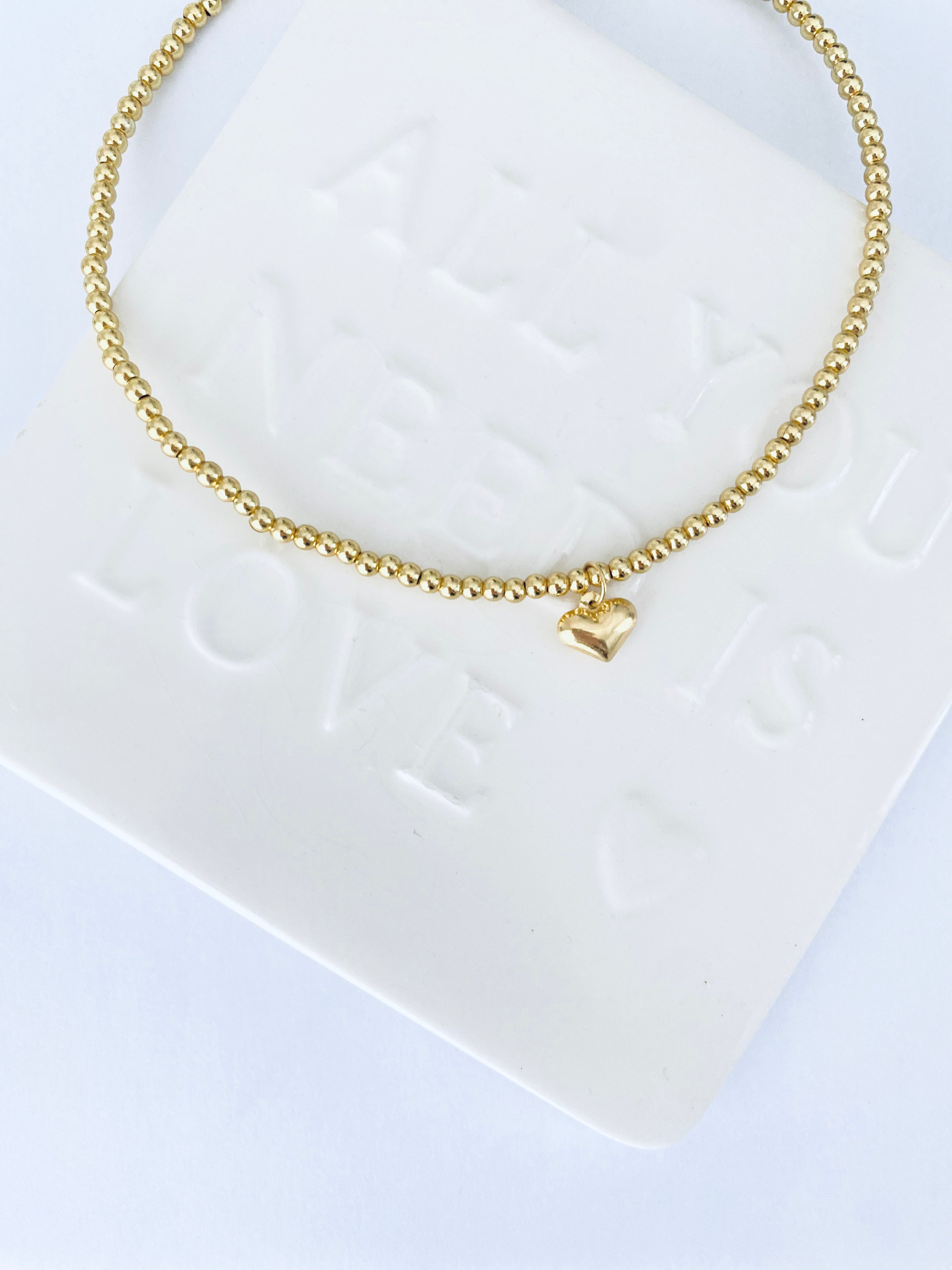 Golden Heart Necklace