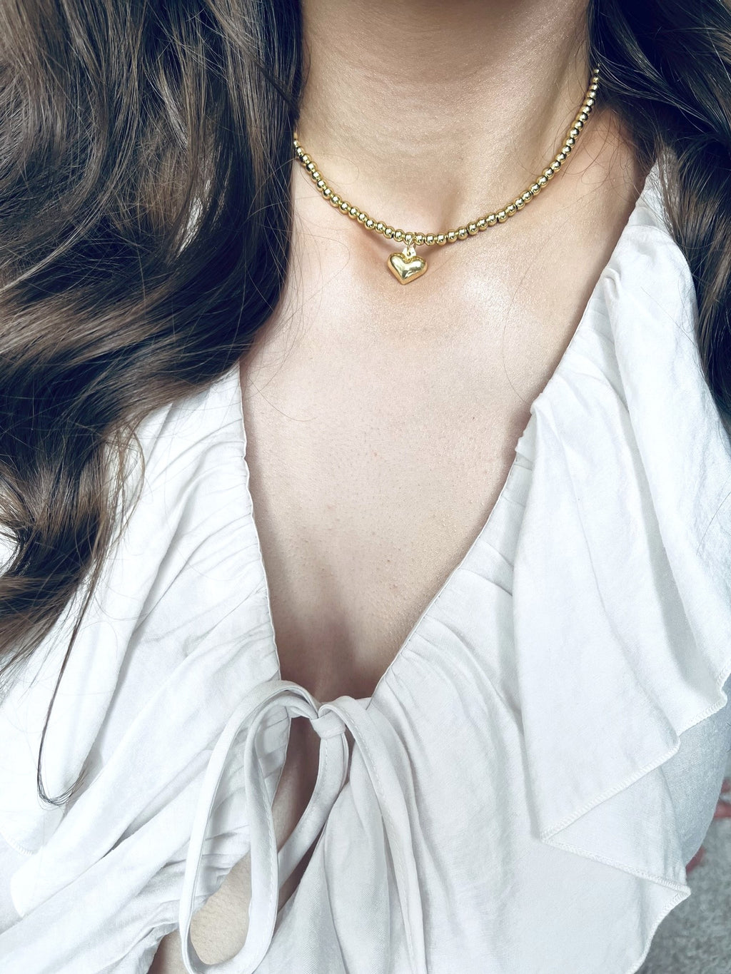 Golden Heart Necklace