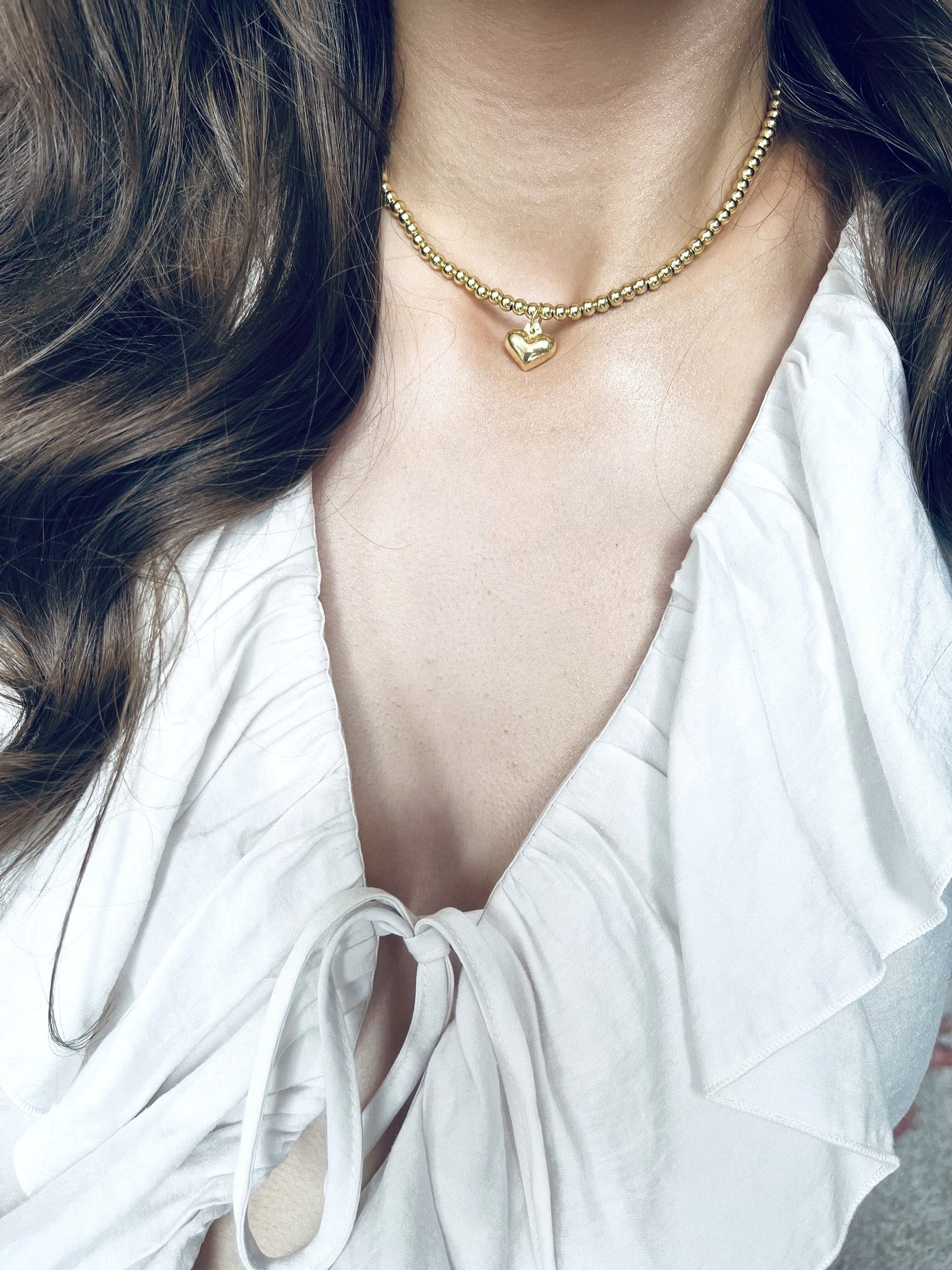 Golden Heart Necklace