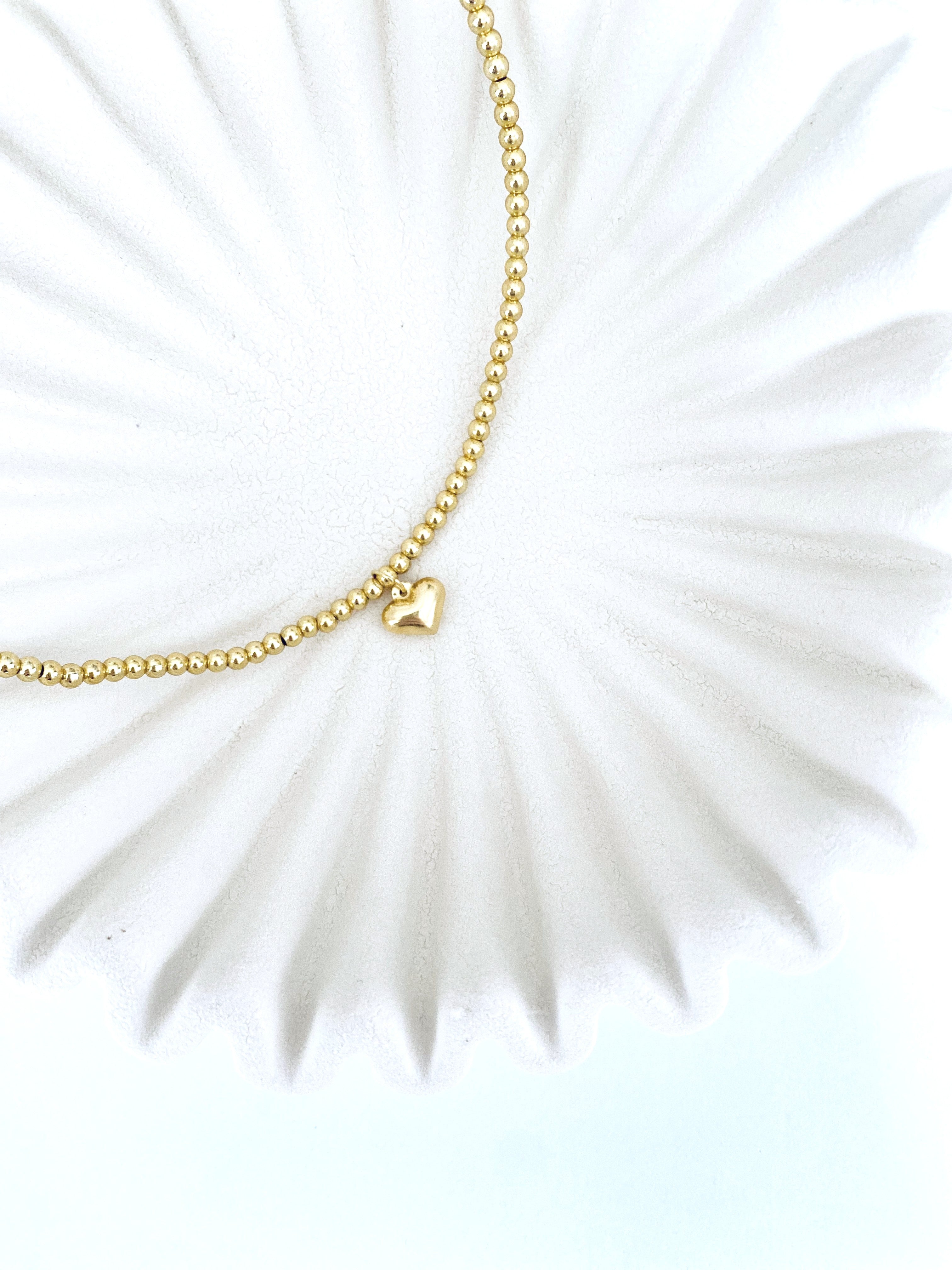 Golden Heart Necklace