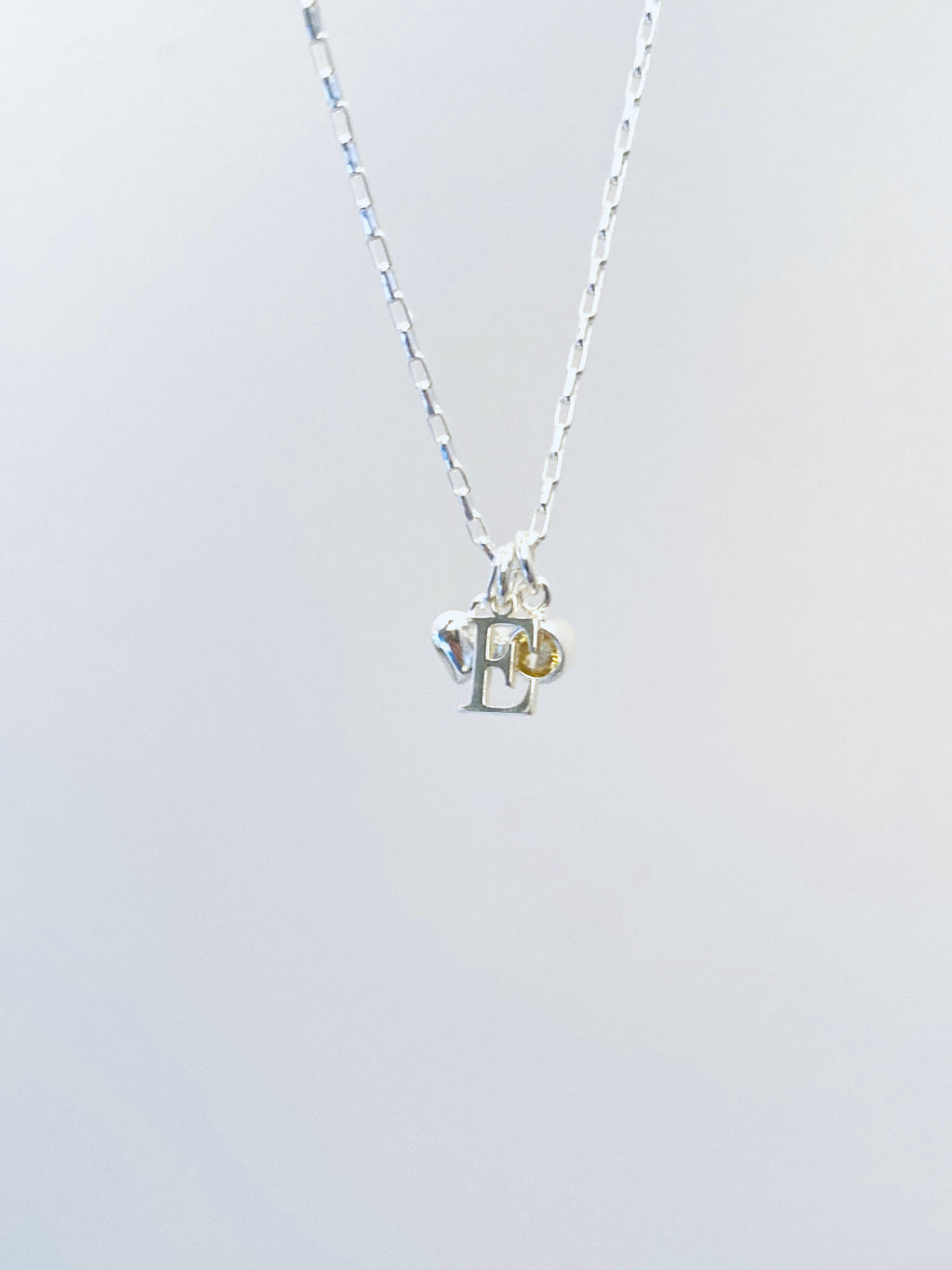 Personalised Birthstone Charm Necklace