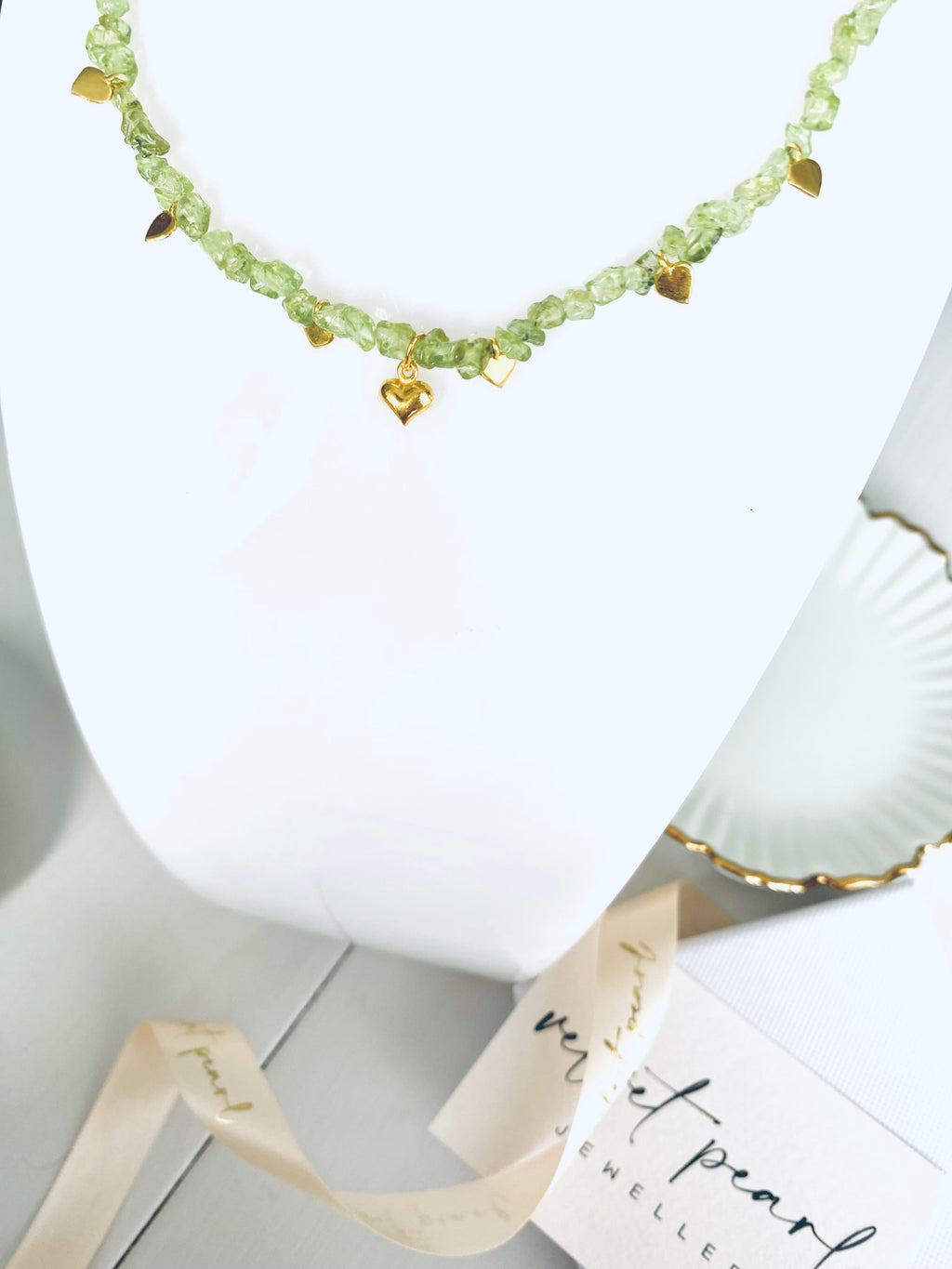 Peridot Vine Necklace
