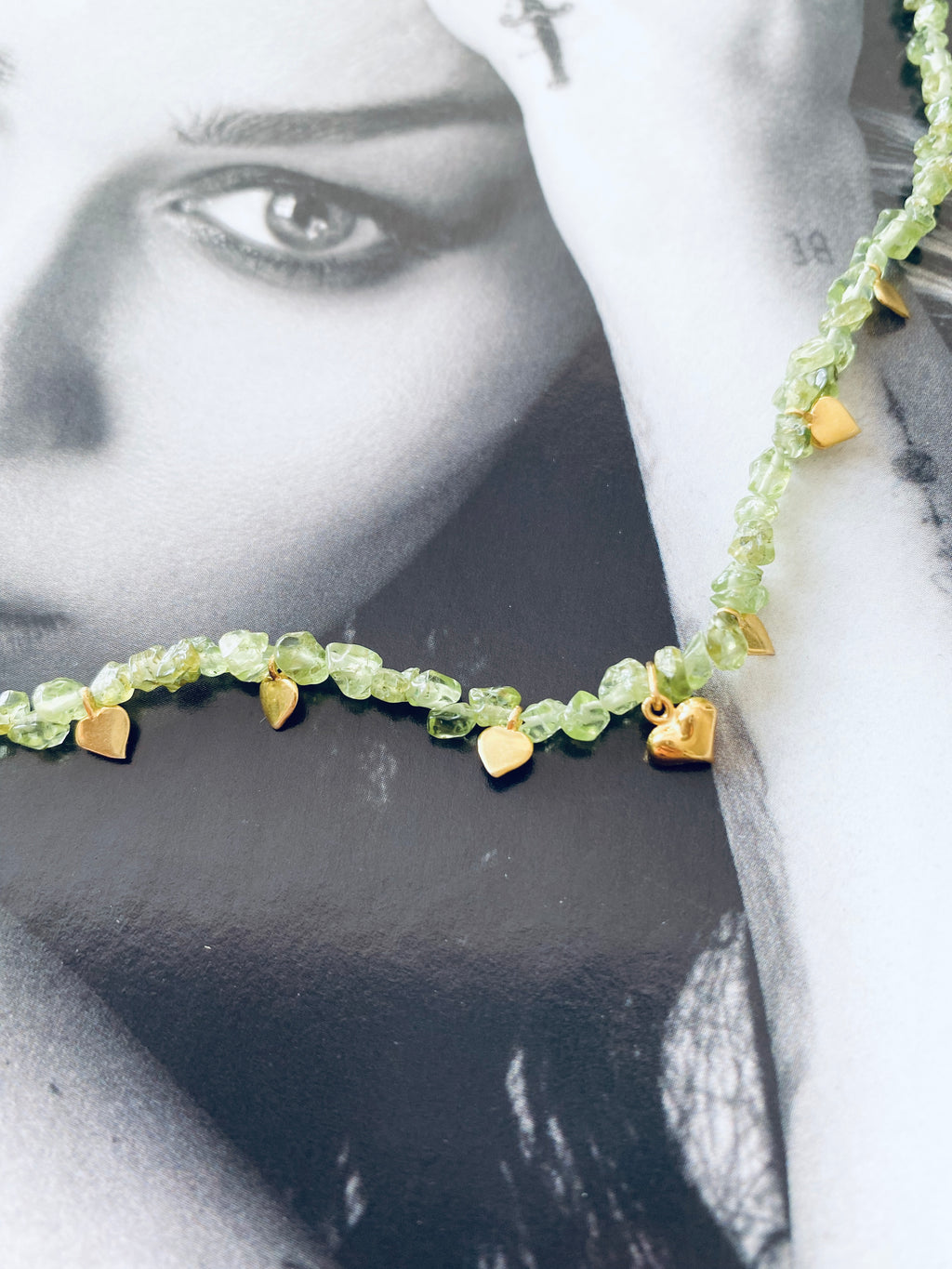 Peridot Vine Necklace