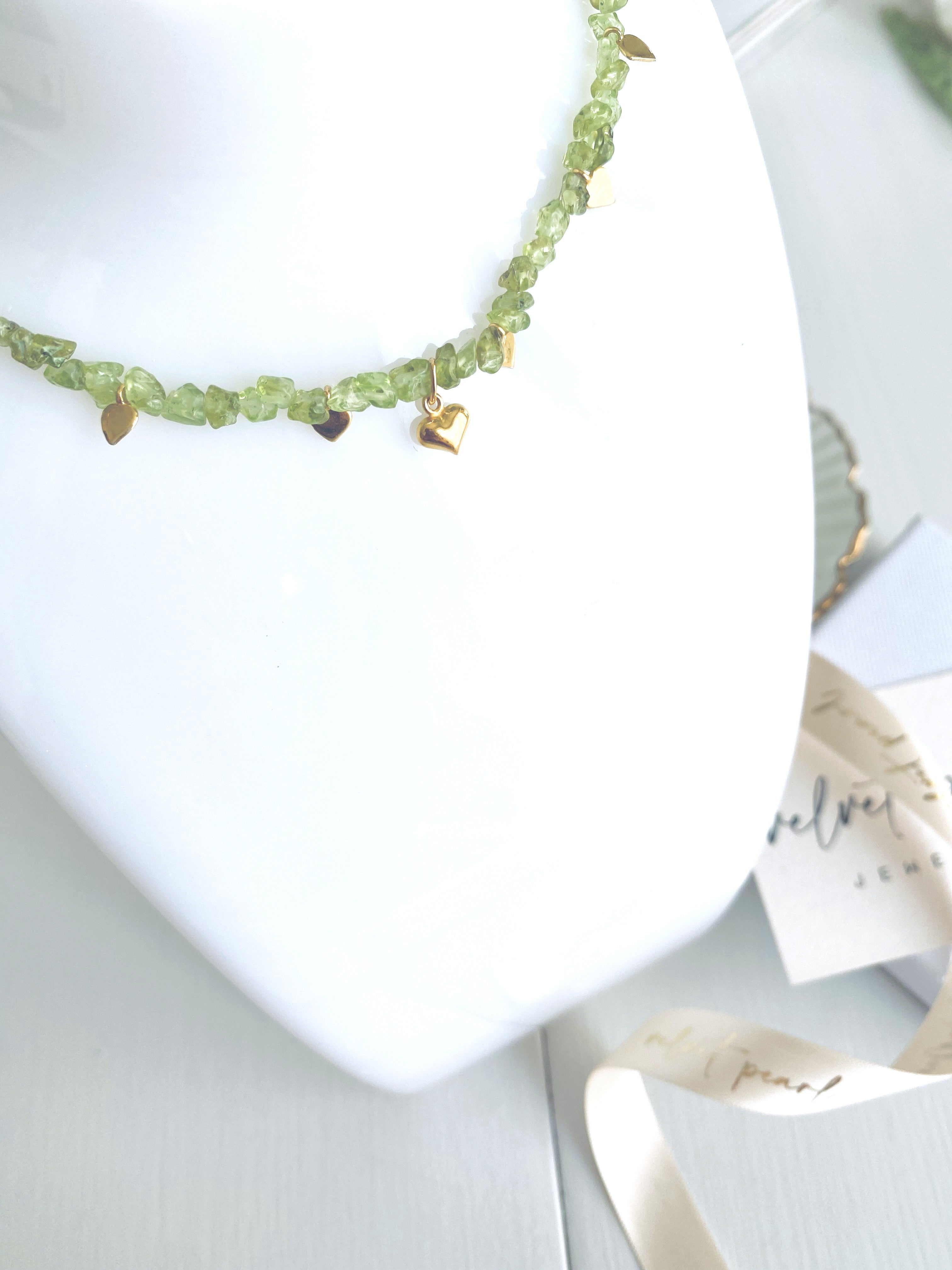 Peridot Vine Necklace