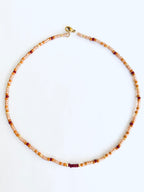 Toffee Bead Necklace
