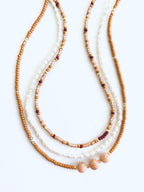 Toffee Bead Necklace