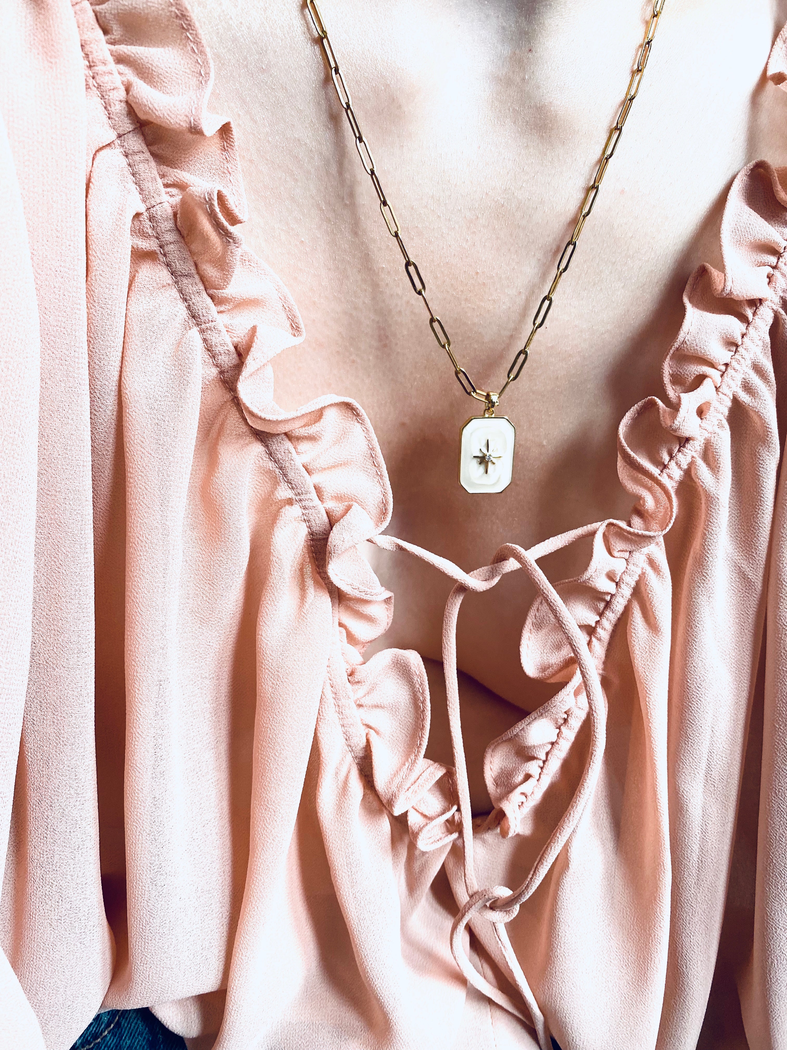 Starburst Pendant Necklace