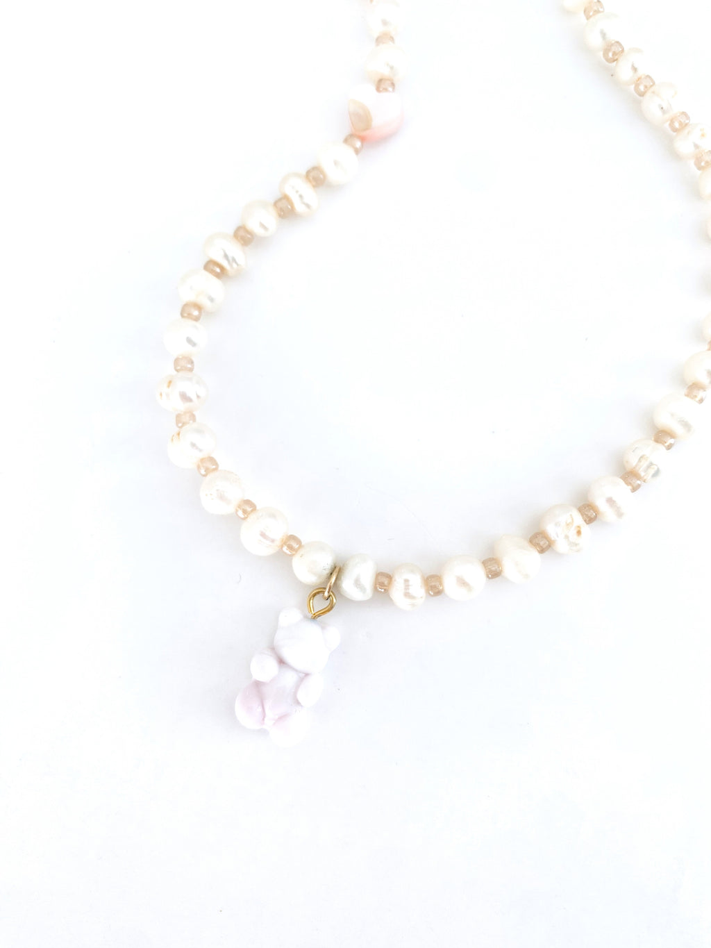 Teddy Pearl Necklace
