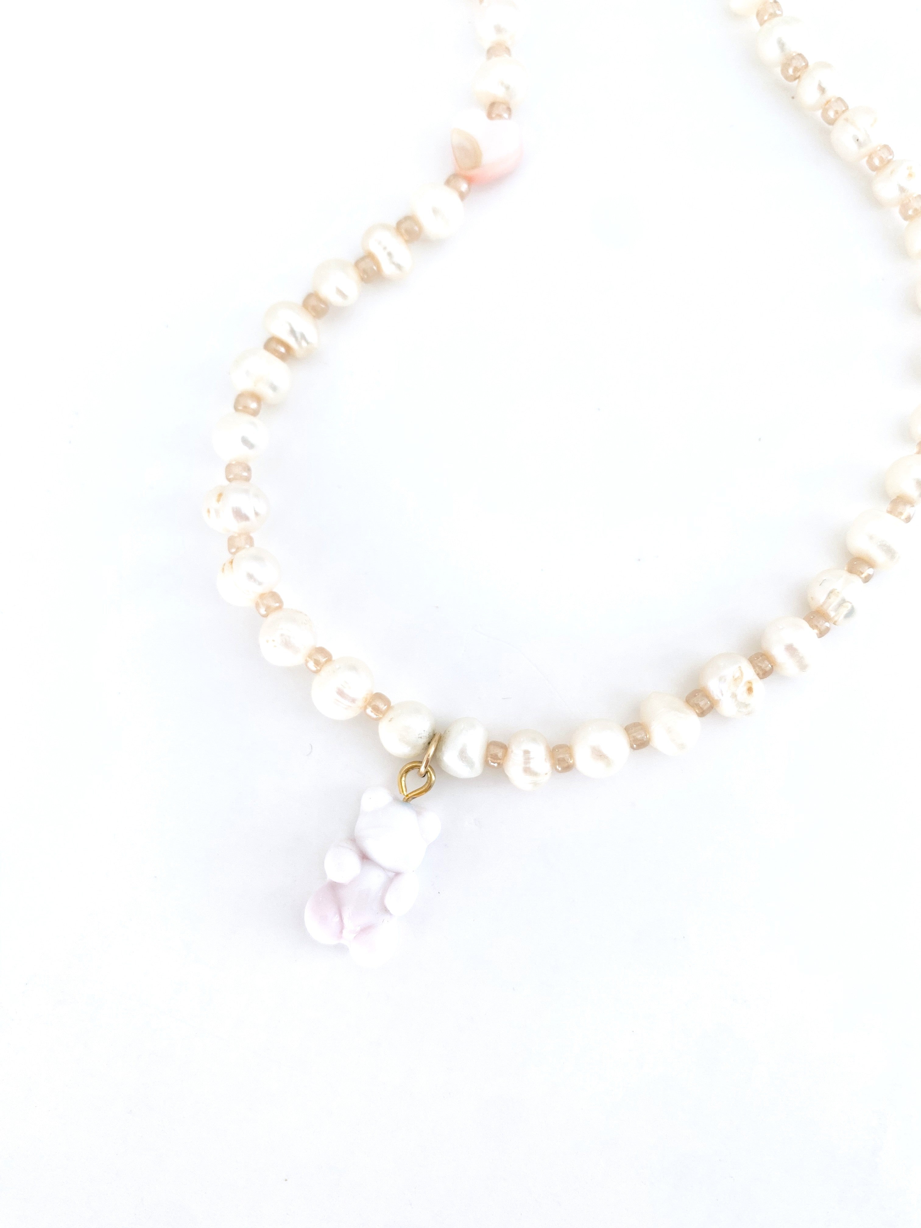 Teddy Pearl Necklace