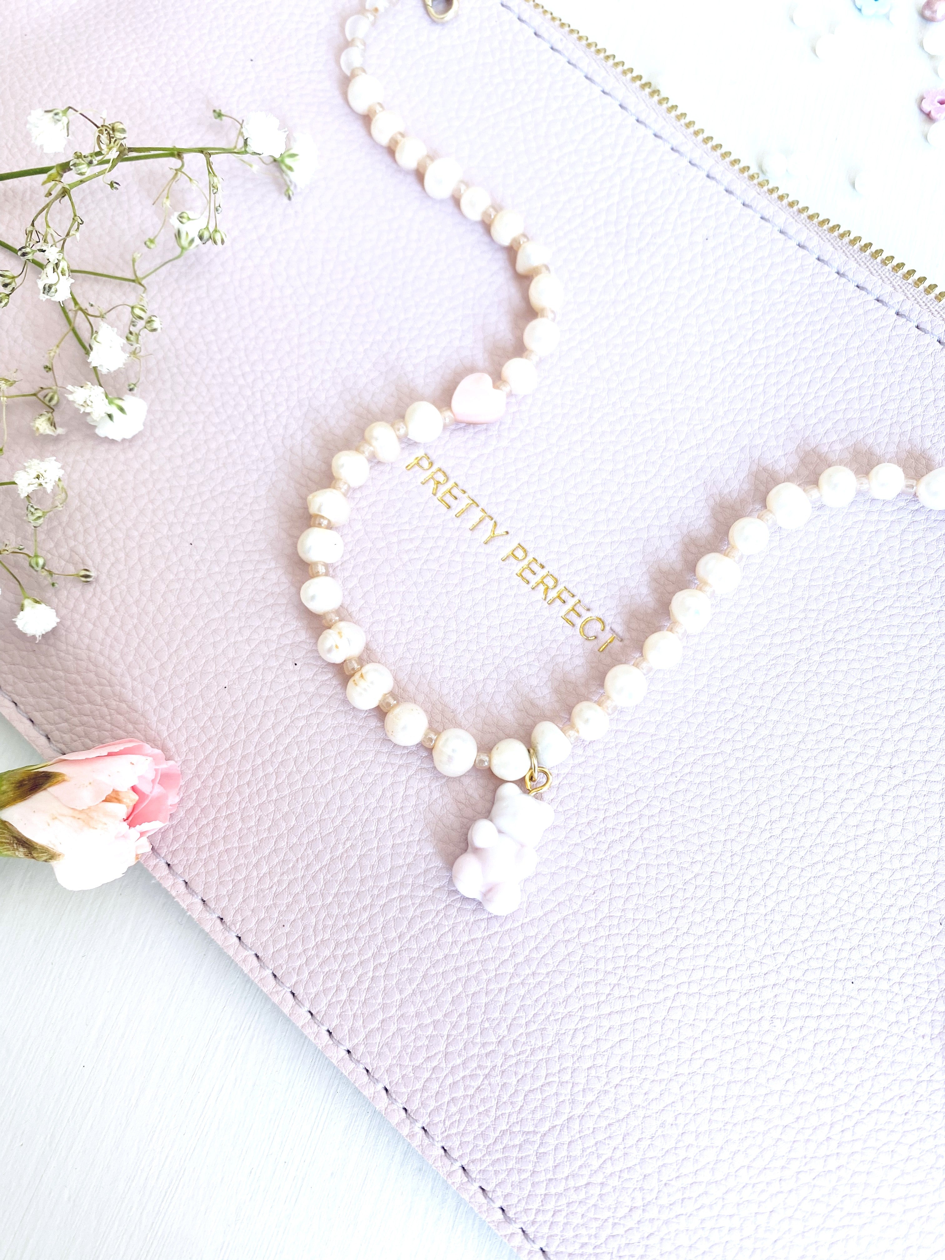 Teddy Pearl Necklace