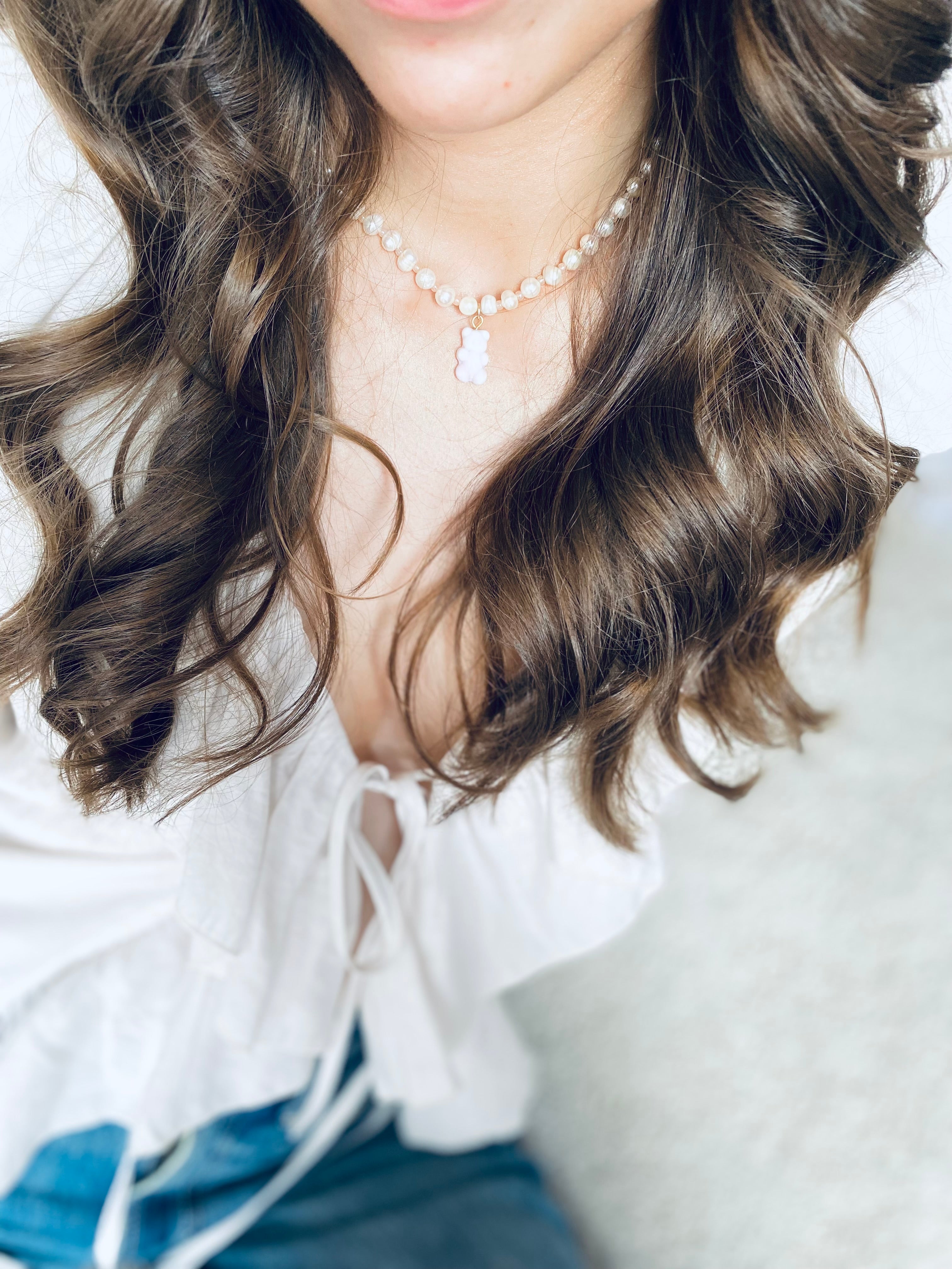 Teddy Pearl Necklace