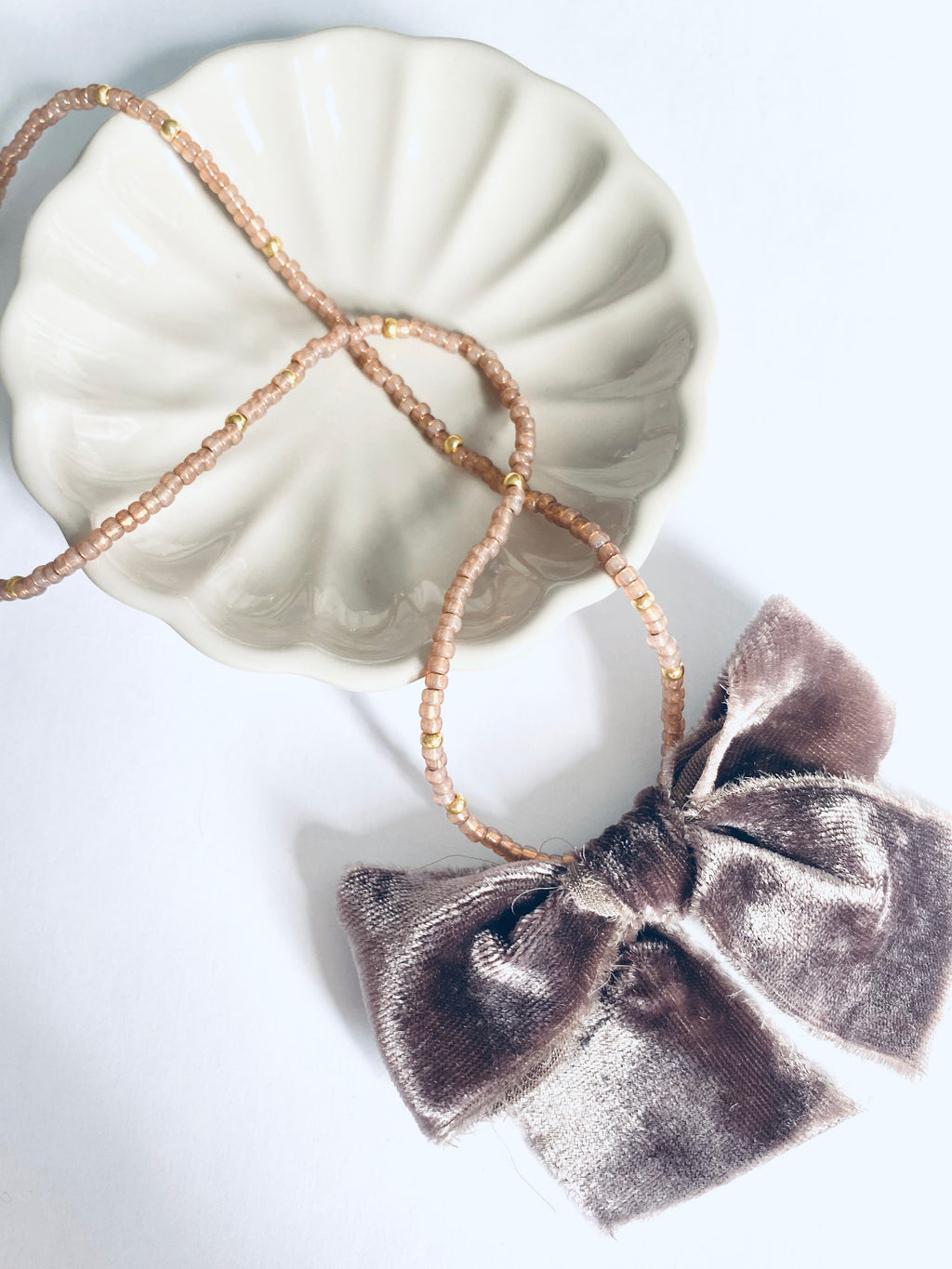 Velvet Bow Necklace