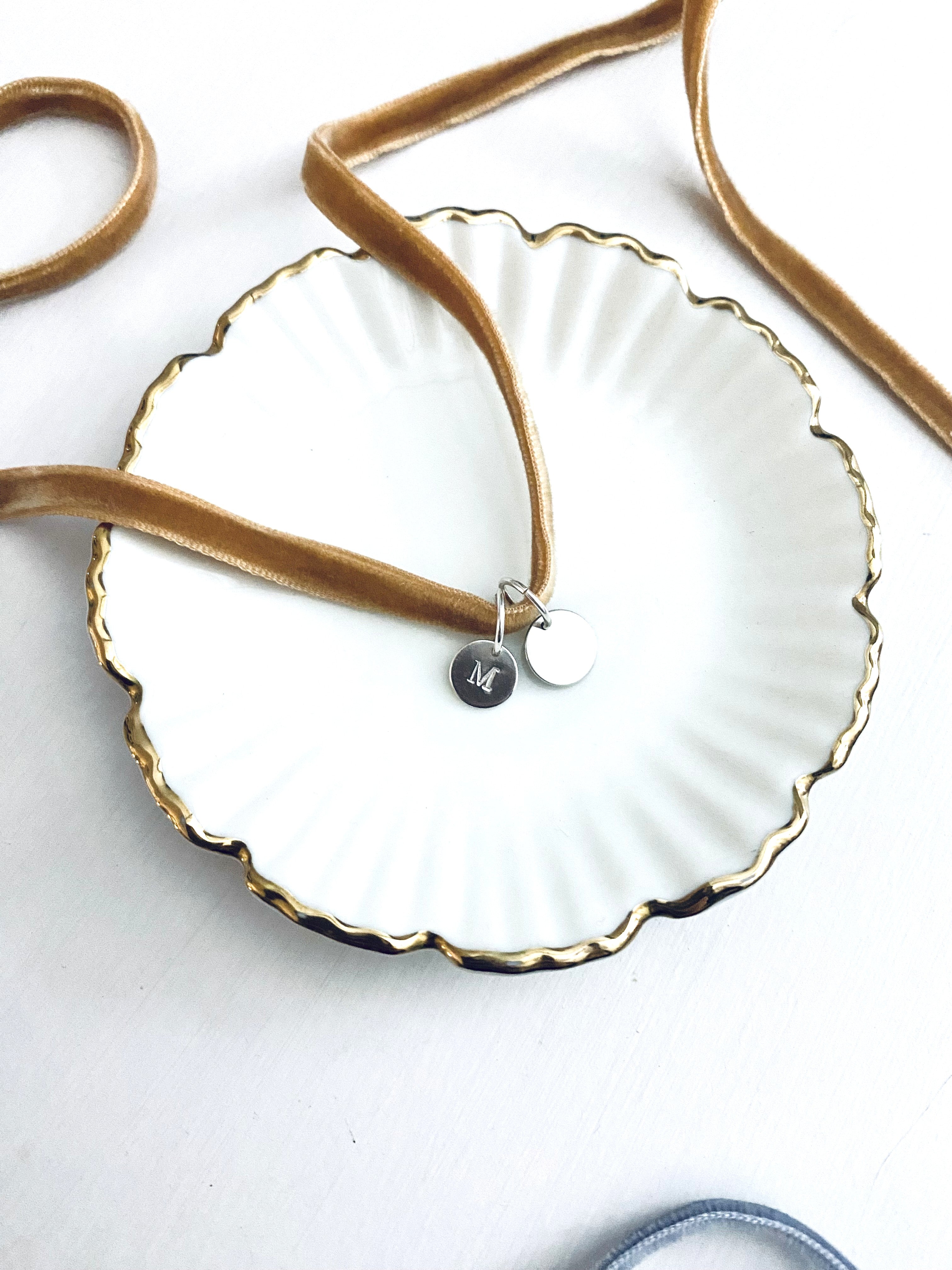 Personalised Velvet Tie