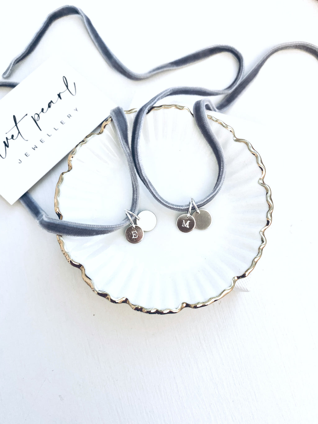 Personalised Velvet Tie