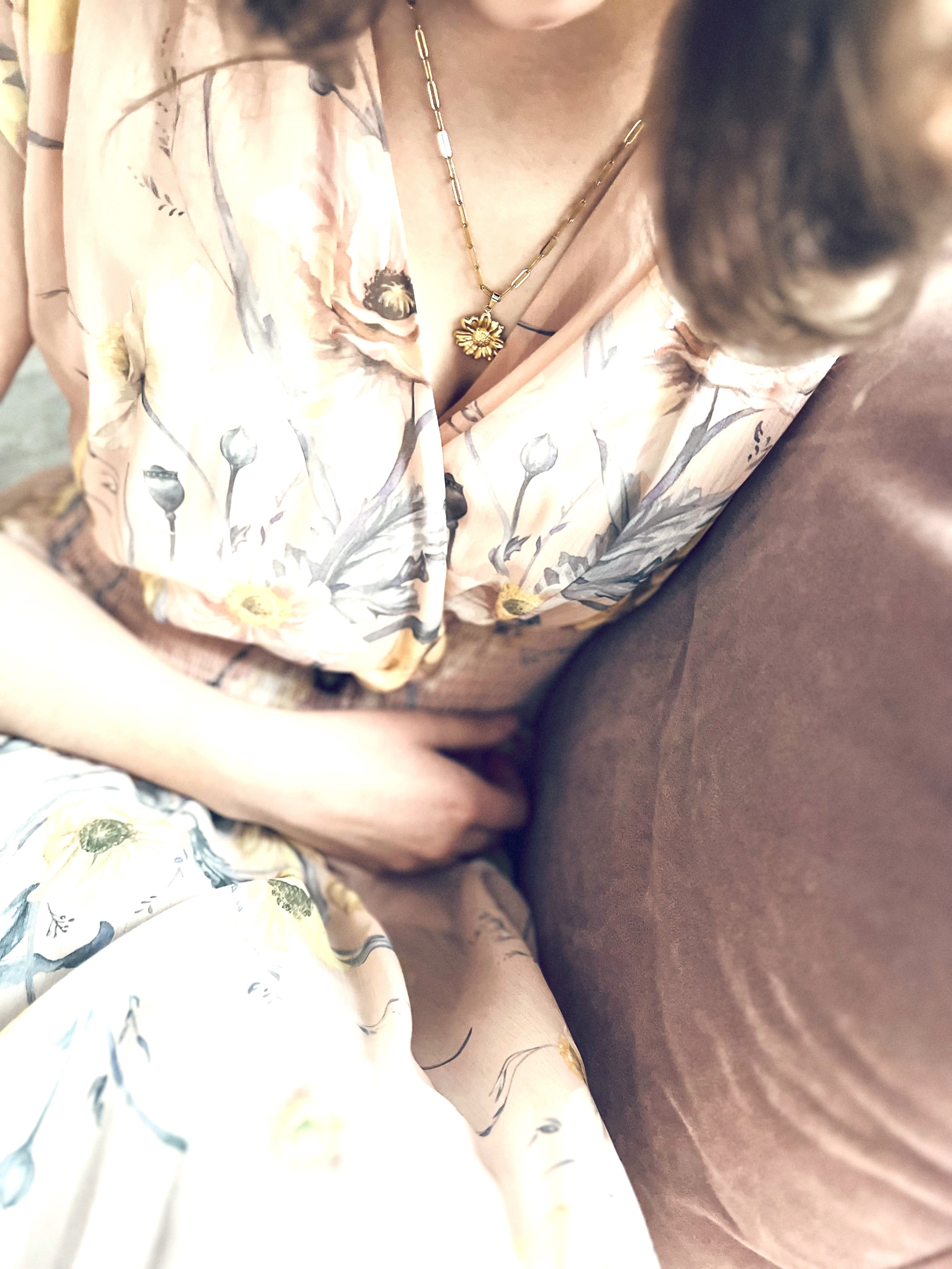 Daisy Cable Necklace