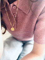 Daisy Cable Necklace