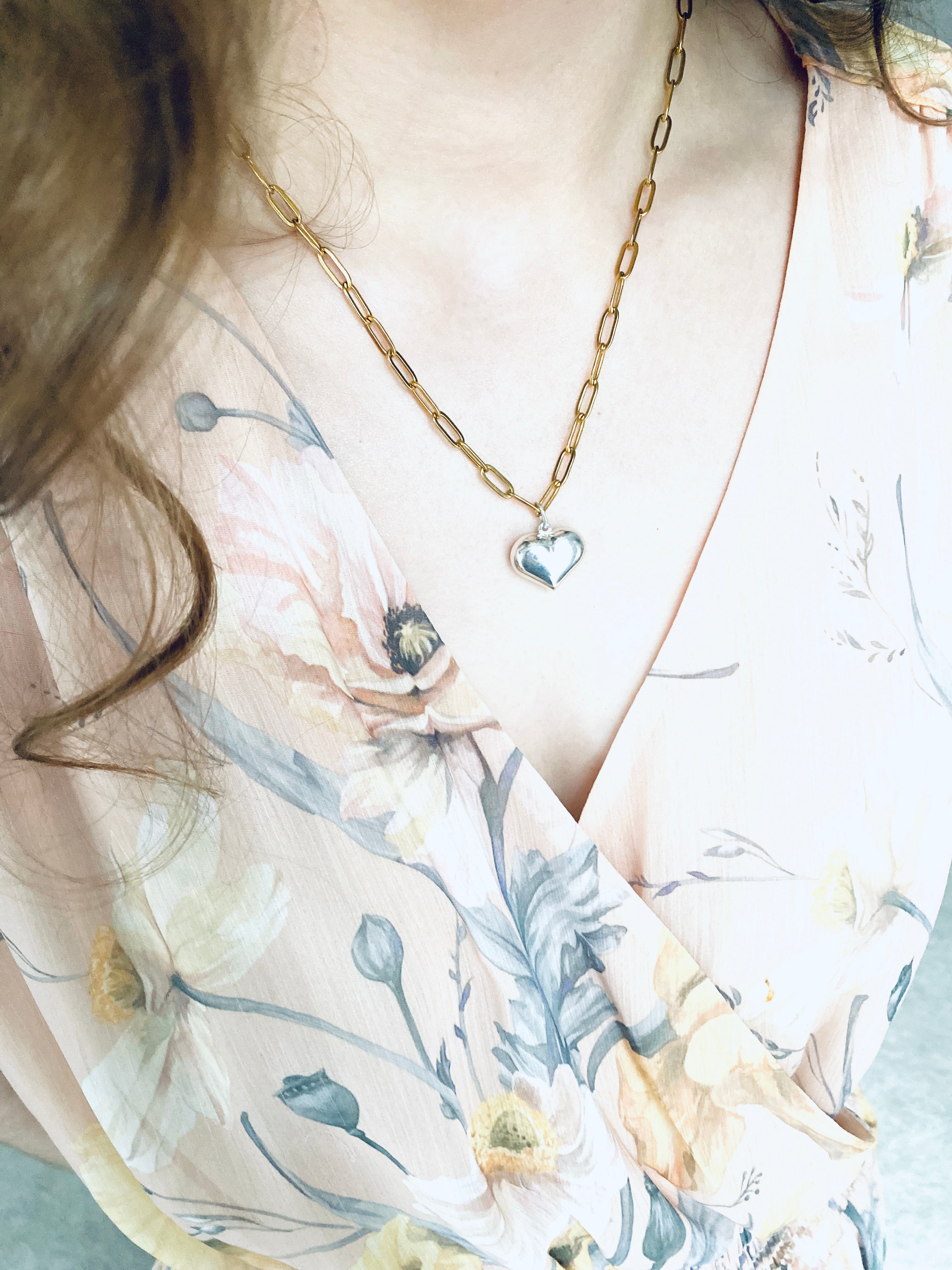 Florence Heart Necklace